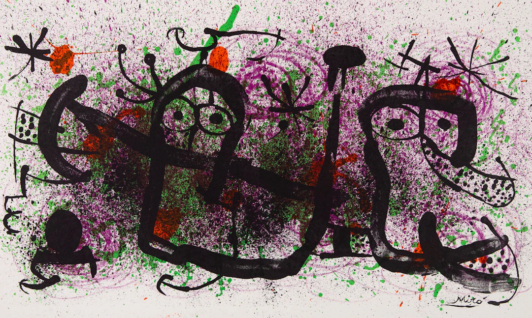 Joan MIRO : Ma de Proverbis - Lithographie originale signée