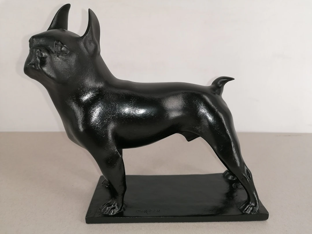François Pompon Terrier de Boston – Sculprture en résine
