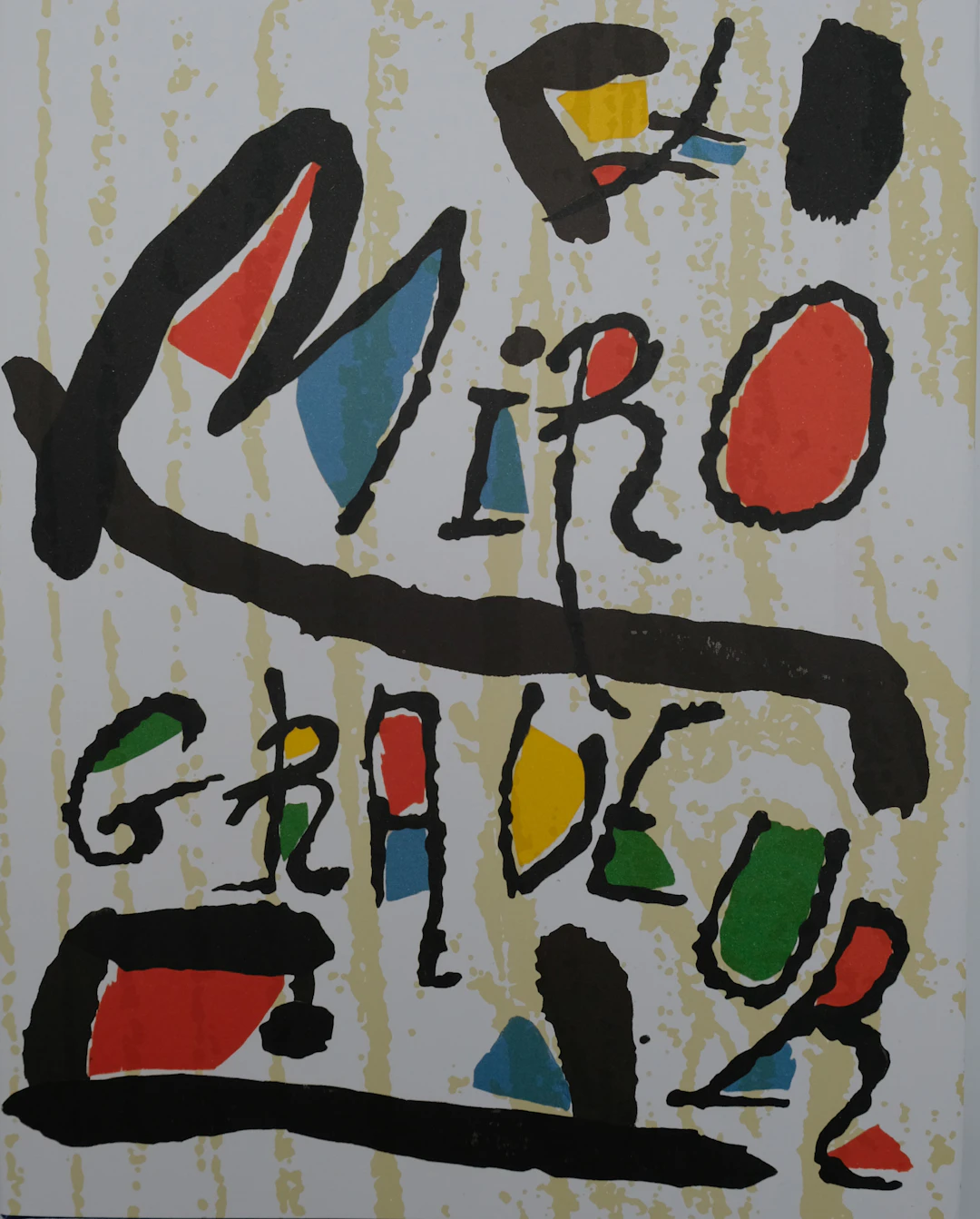 Joan MIRO : Volume IV : Miró – Engraveur (1976-1983) - 2 bois gravés originaux