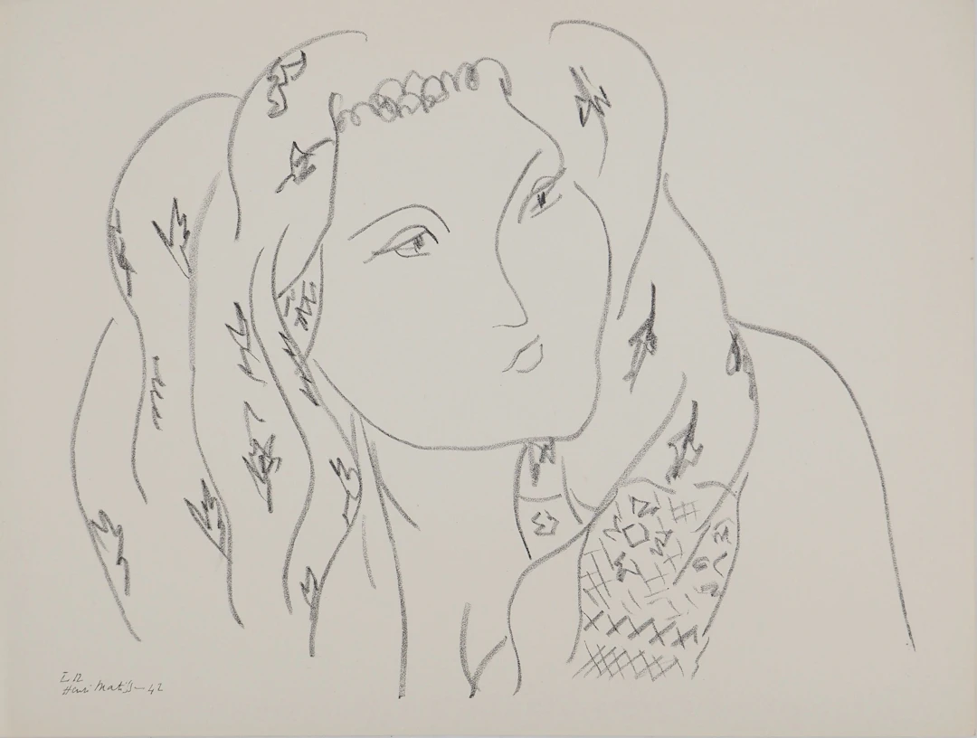 Henri MATISSE : Babouchka, Lithographie signée