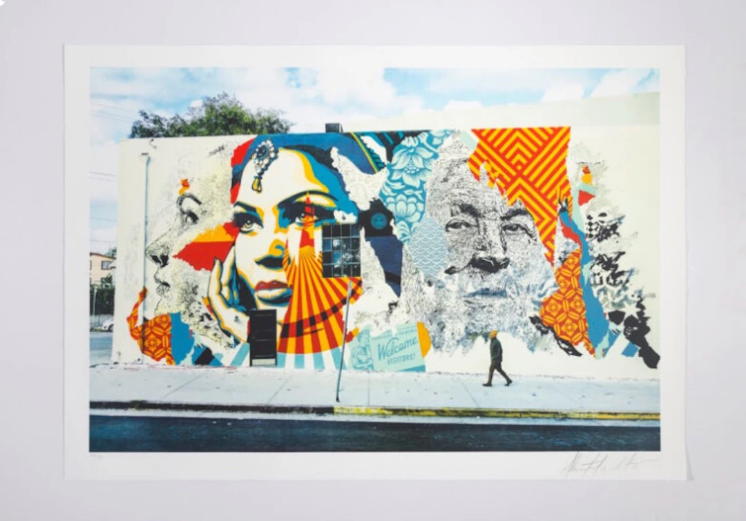 Shepard FAIREY (Obey) - American Dreamers, 2020 - sérigraphie signée