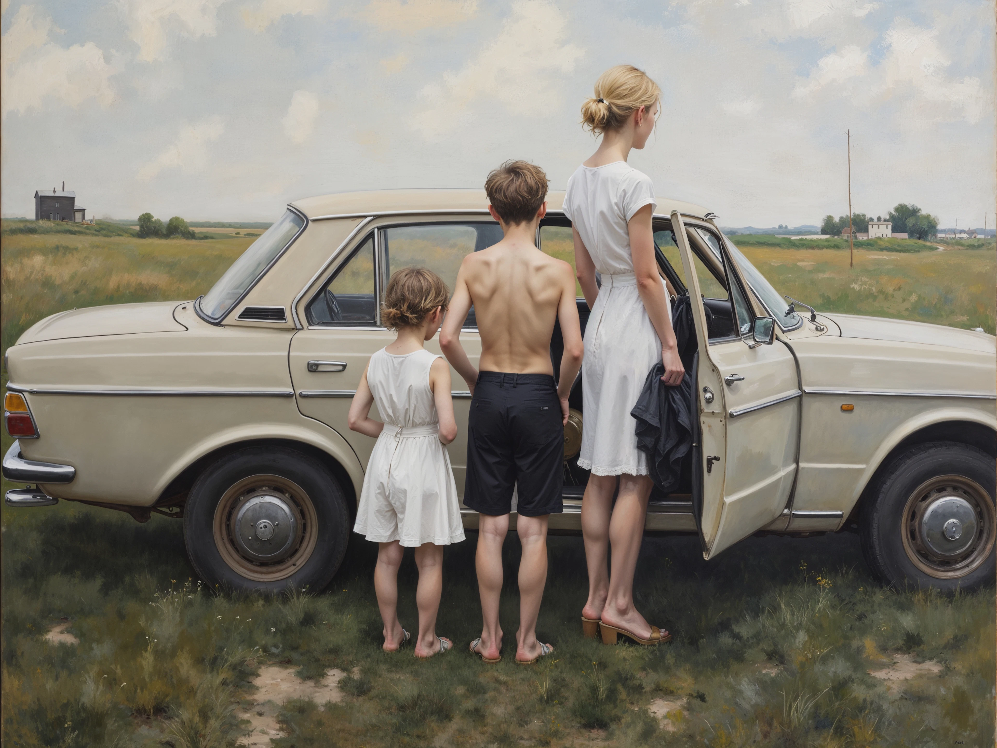 Mr Strange - The Family - 2025 - Giclée sur papier Kodak