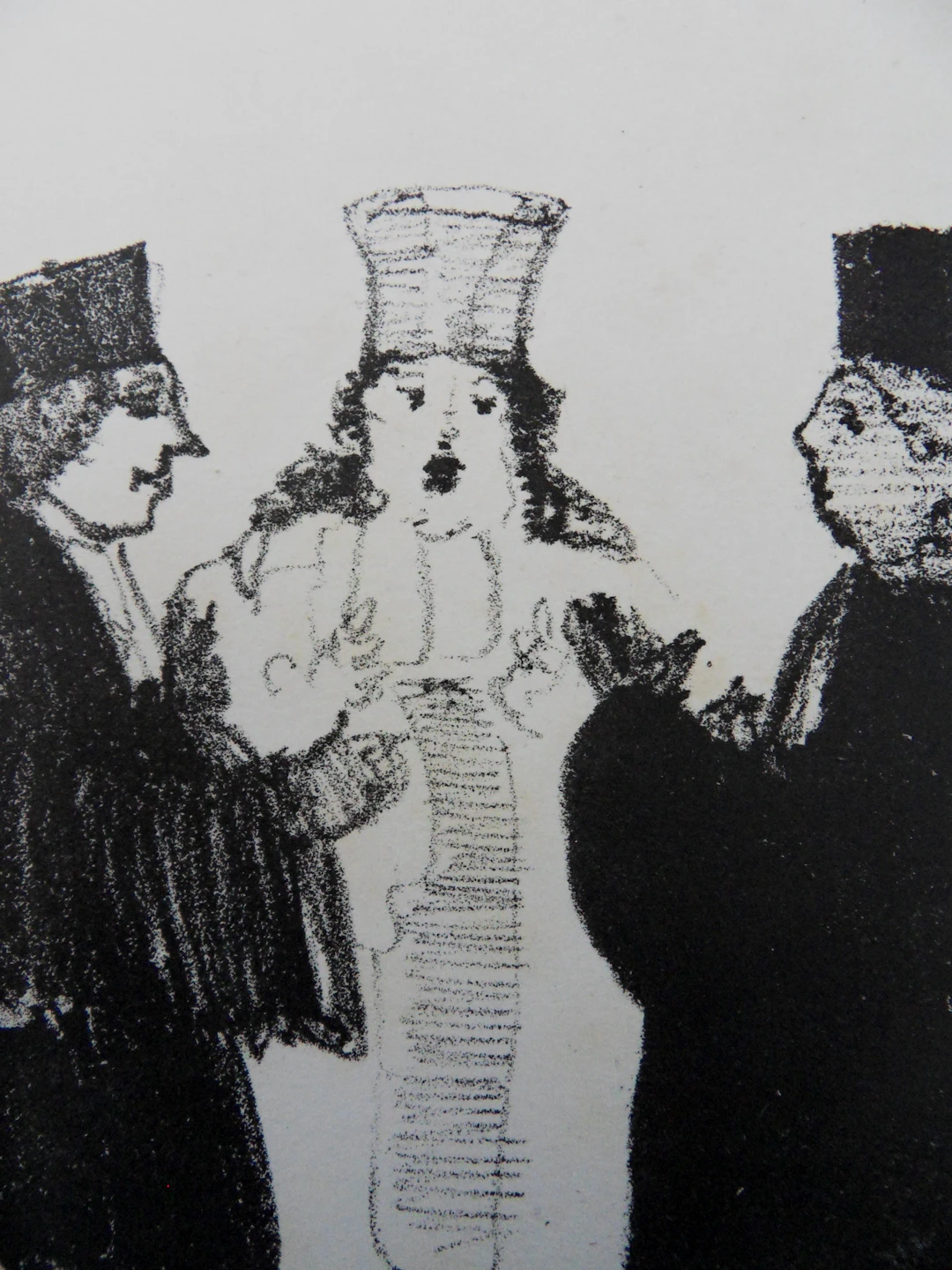 André DERAIN : Justice, Juge et Avocats - Lithographie originale signée