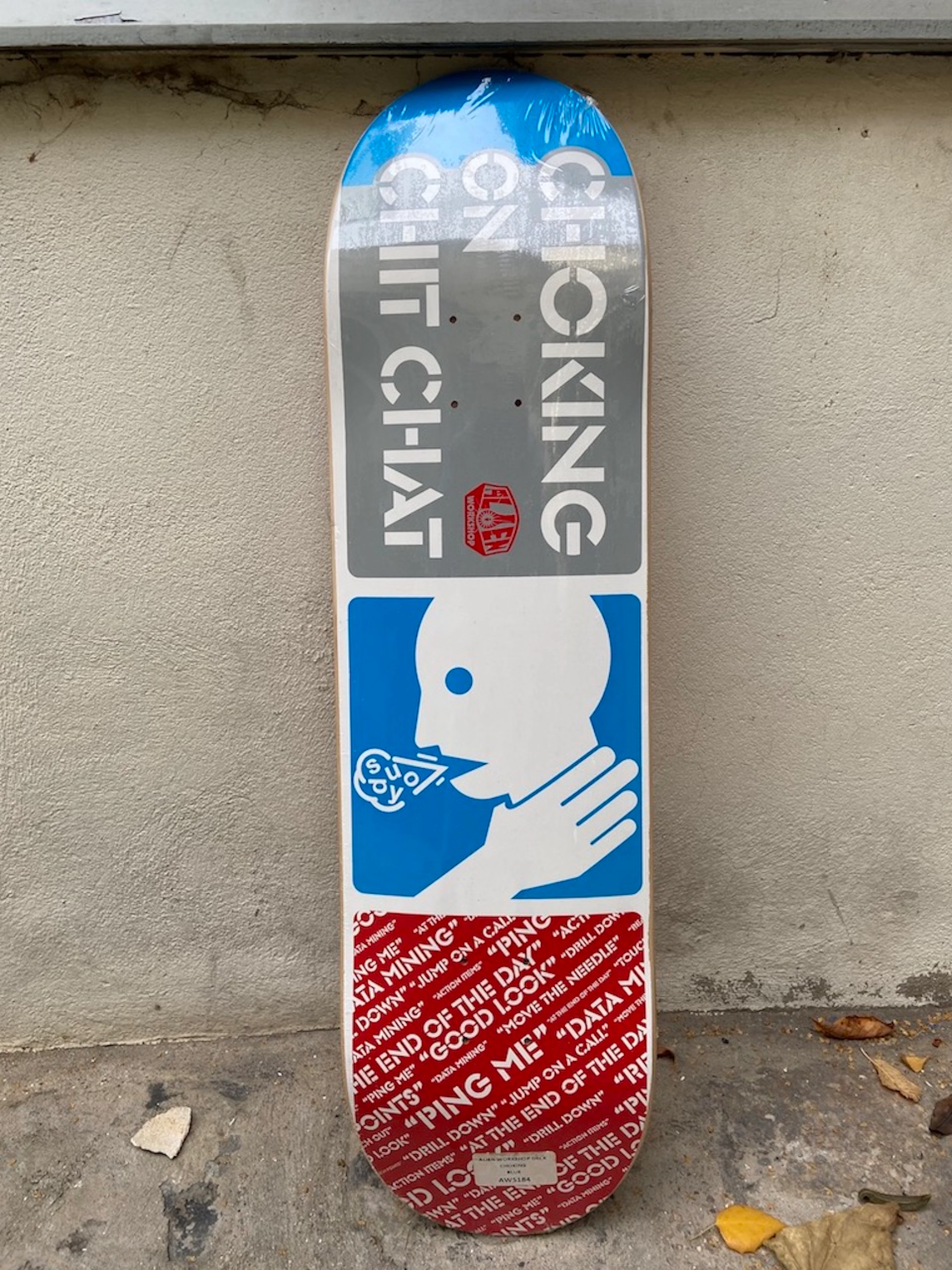 Alien workshop - Choking on chit chat, 2008 - Planche de skateboard