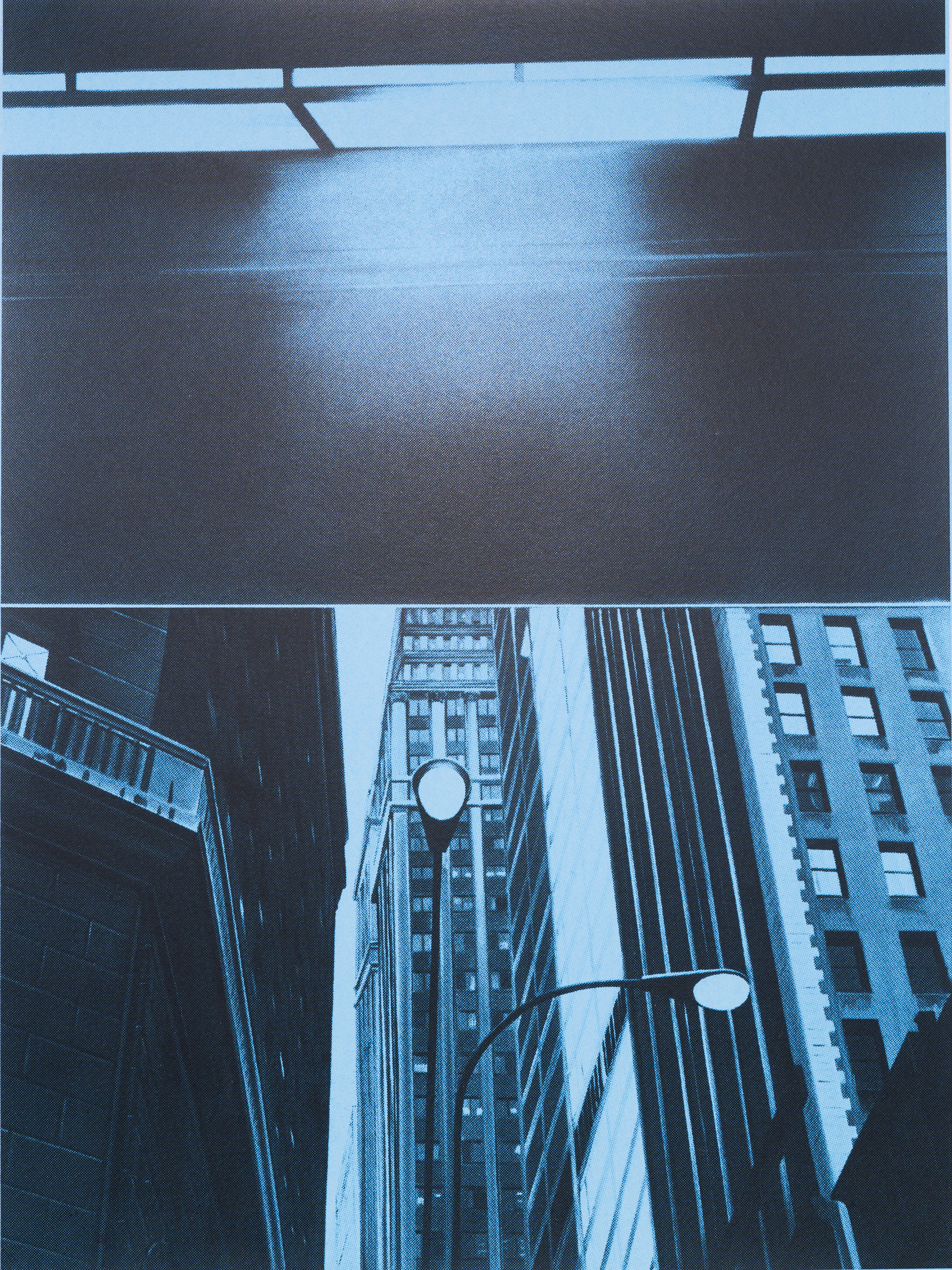 Jacques MONORY : Skycrapers - Sérigraphie originale signée