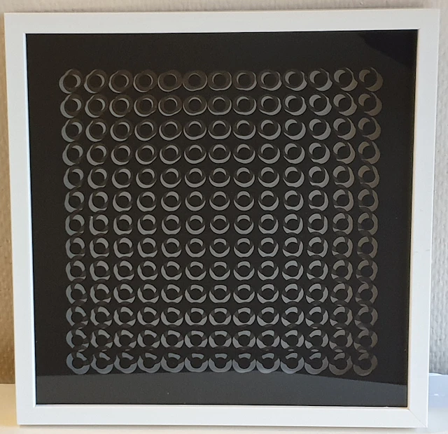 Victor VASARELY (d’après) - Cinétique C, 1973 - Sérigraphie