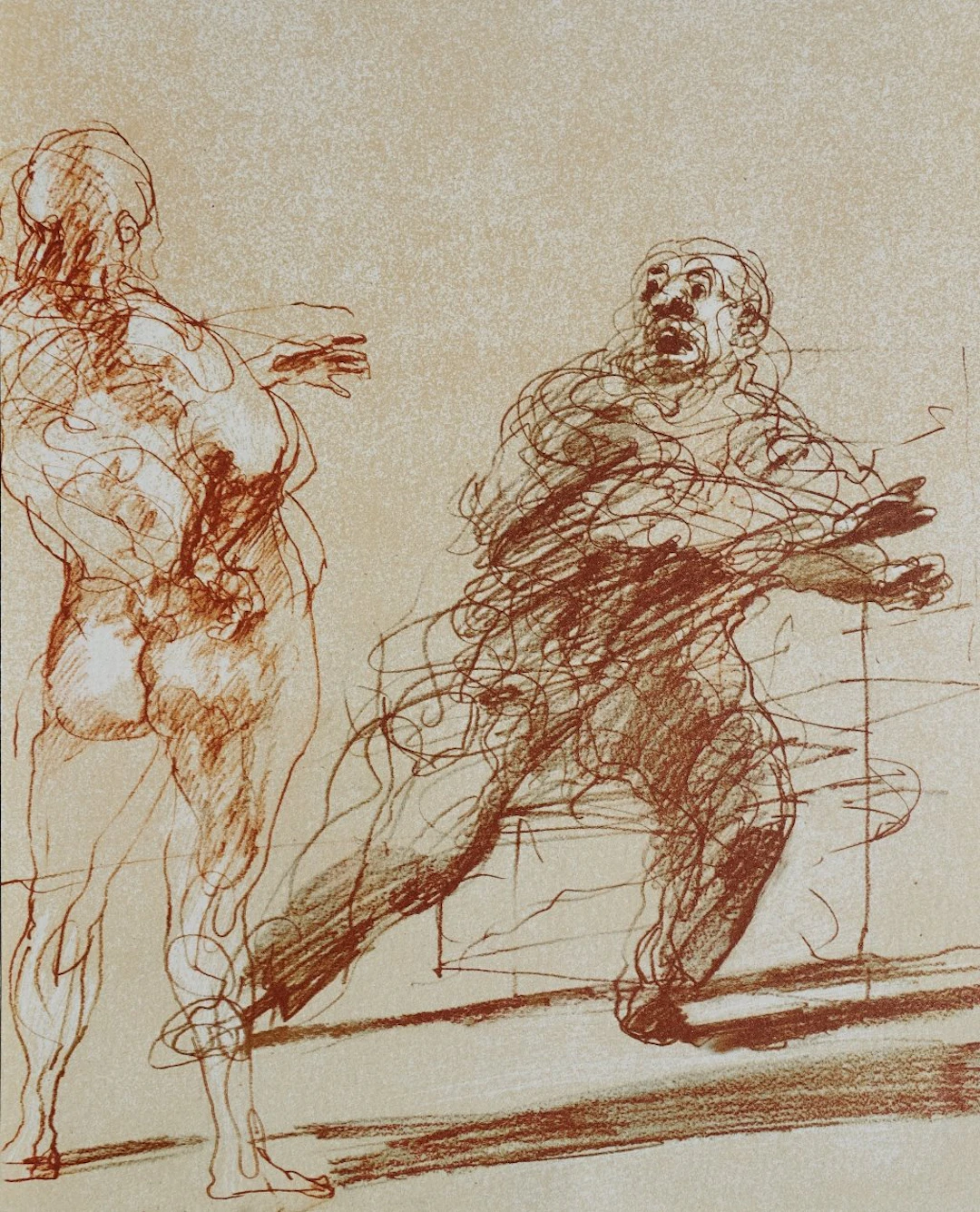 Claude WEISBUCH : Le fantôme, 1984 - Lithographie originale