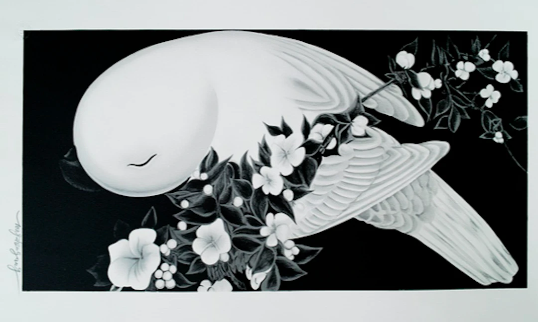 Tong Zhengang - Oiseau 1, 2011, Lithographie signée