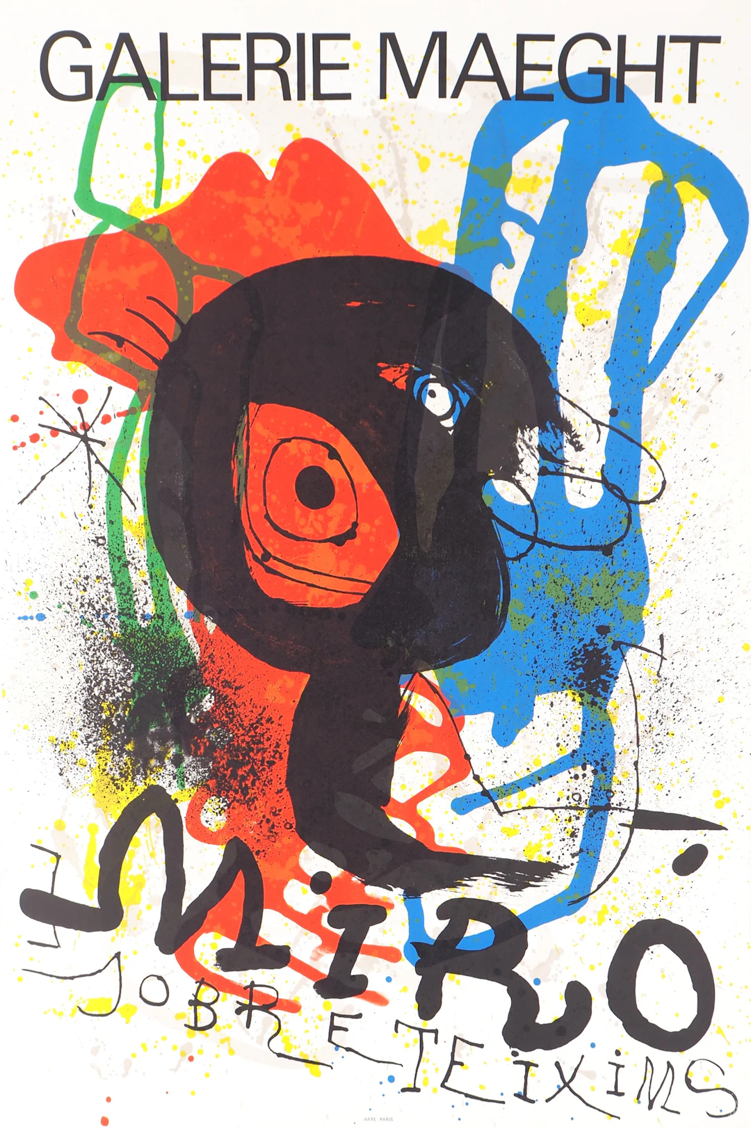 Joan MIRO : Sobreteixims - Lithographie originale signée