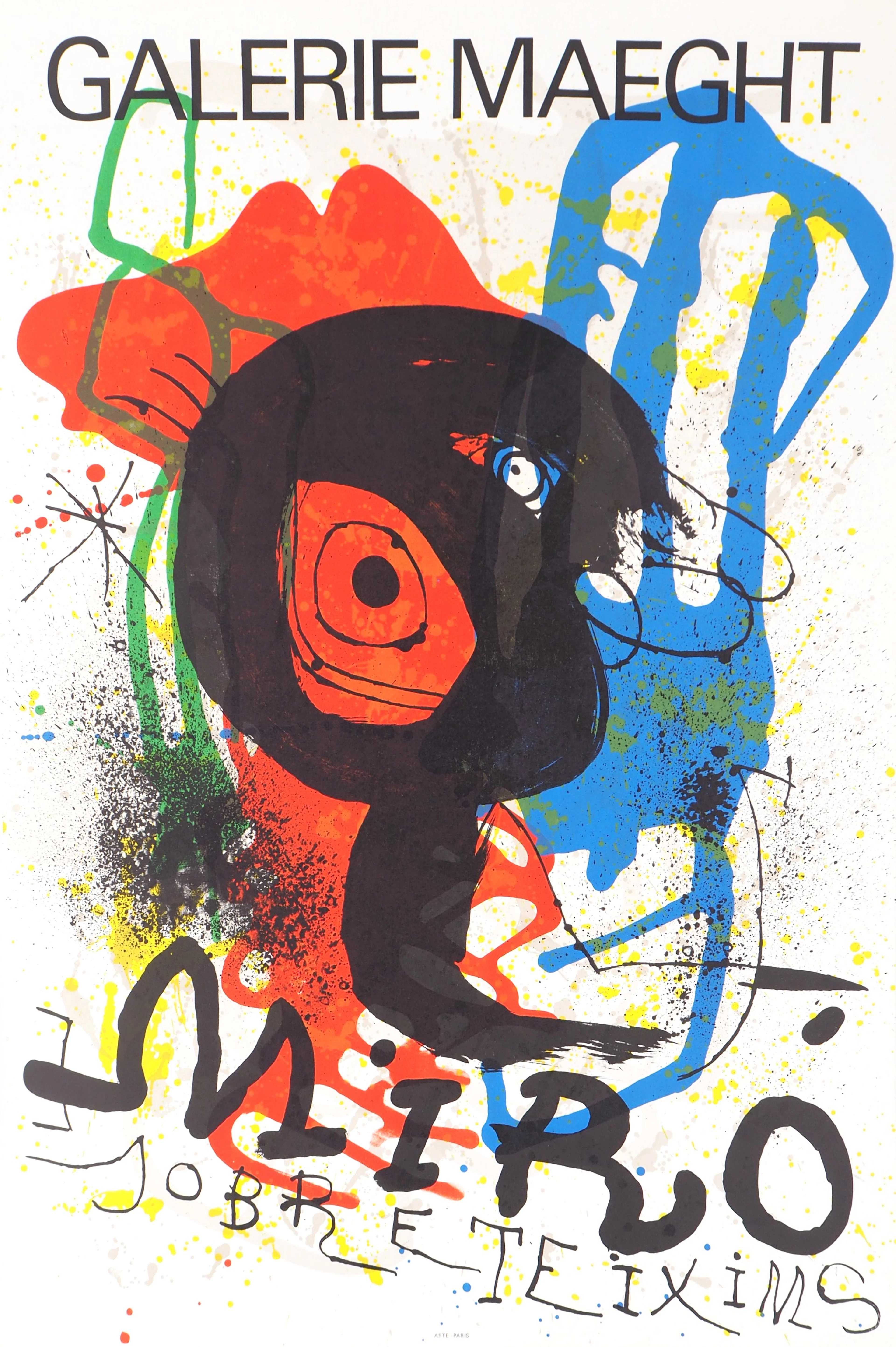 Joan MIRO : Sobreteixims - Lithographie originale signée