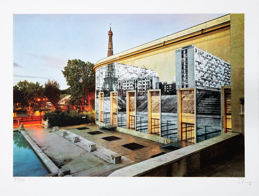 JR : Palais de Tokyo, 2022 - Lithographie originale signée