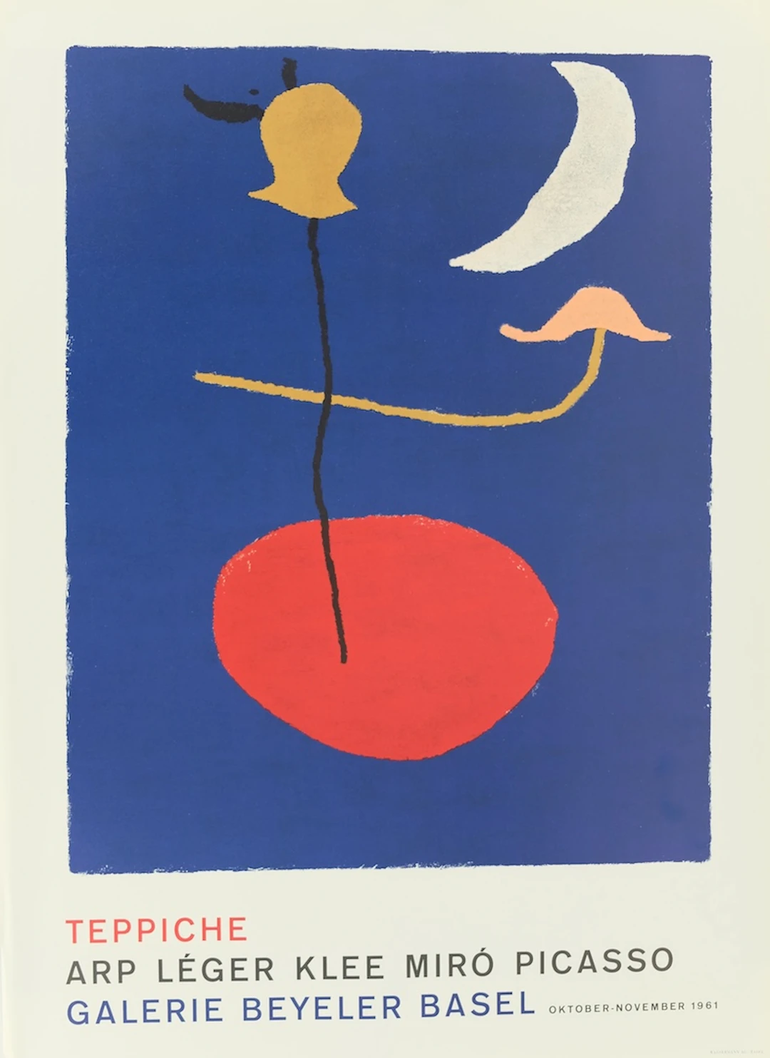 Joan MIRO : Danseuse espagnole - Affiche originale en couleurs