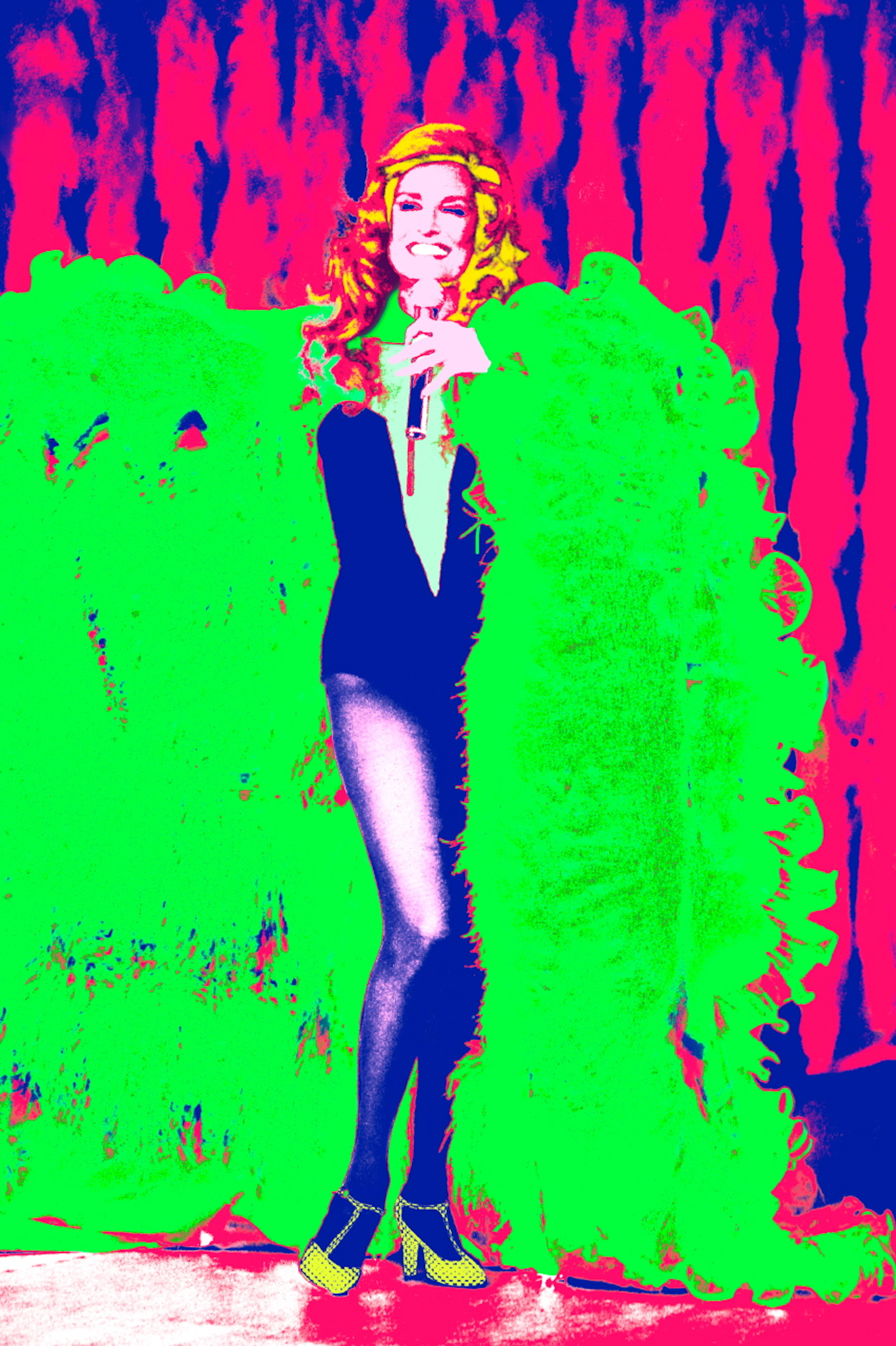 Francis APESTEGUY - Dalida, 2007 - Tirage numérique signé