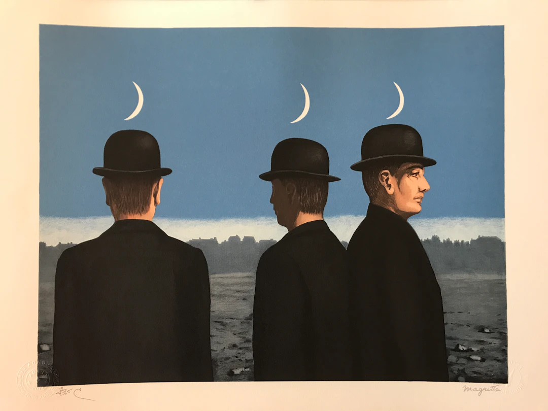 René MAGRITTE (d’après) - Le Chef d’Œuvre ou les Mystères de l’horizon