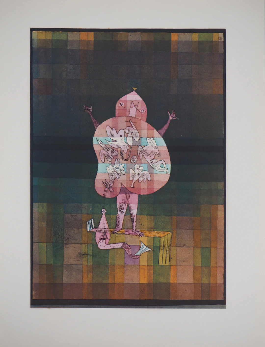 Paul KLEE (d’après) - Ventriloque criant dans le marais, 1964 - Lithographie