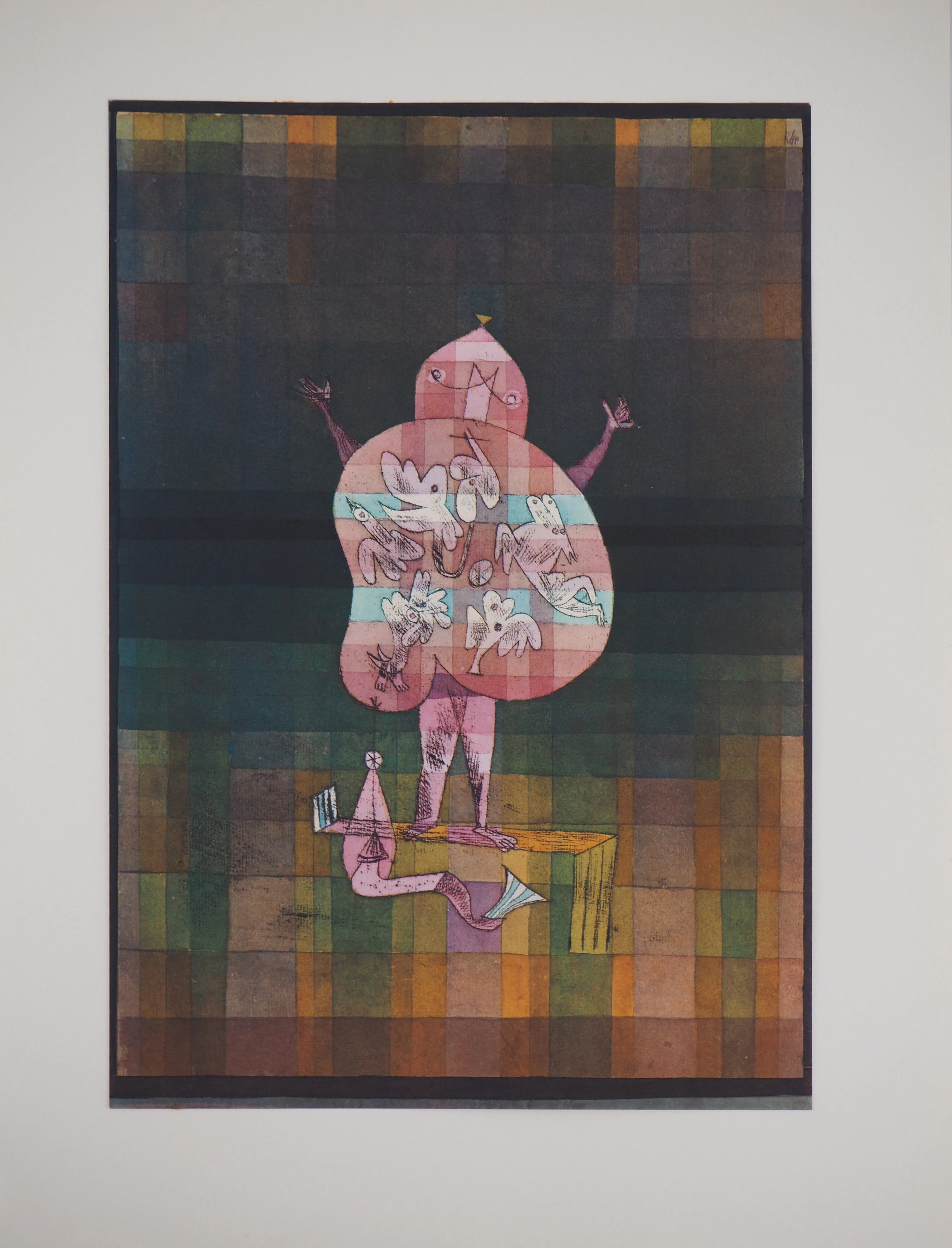 Paul KLEE (d’après) - Ventriloque criant dans le marais, 1964 - Lithographie