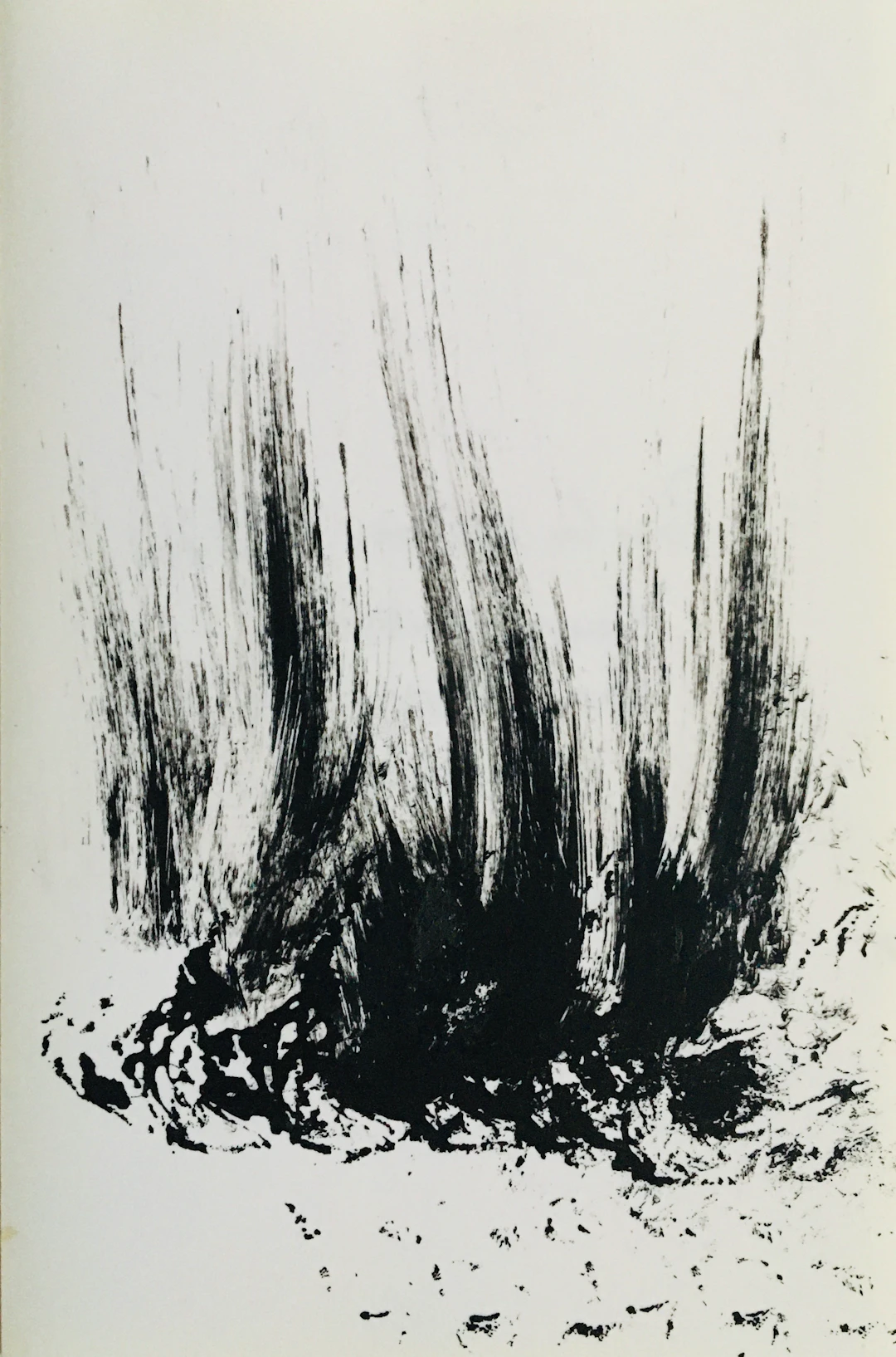 Philippe COGNEE - Broussailles, 2016 - Dessin signé