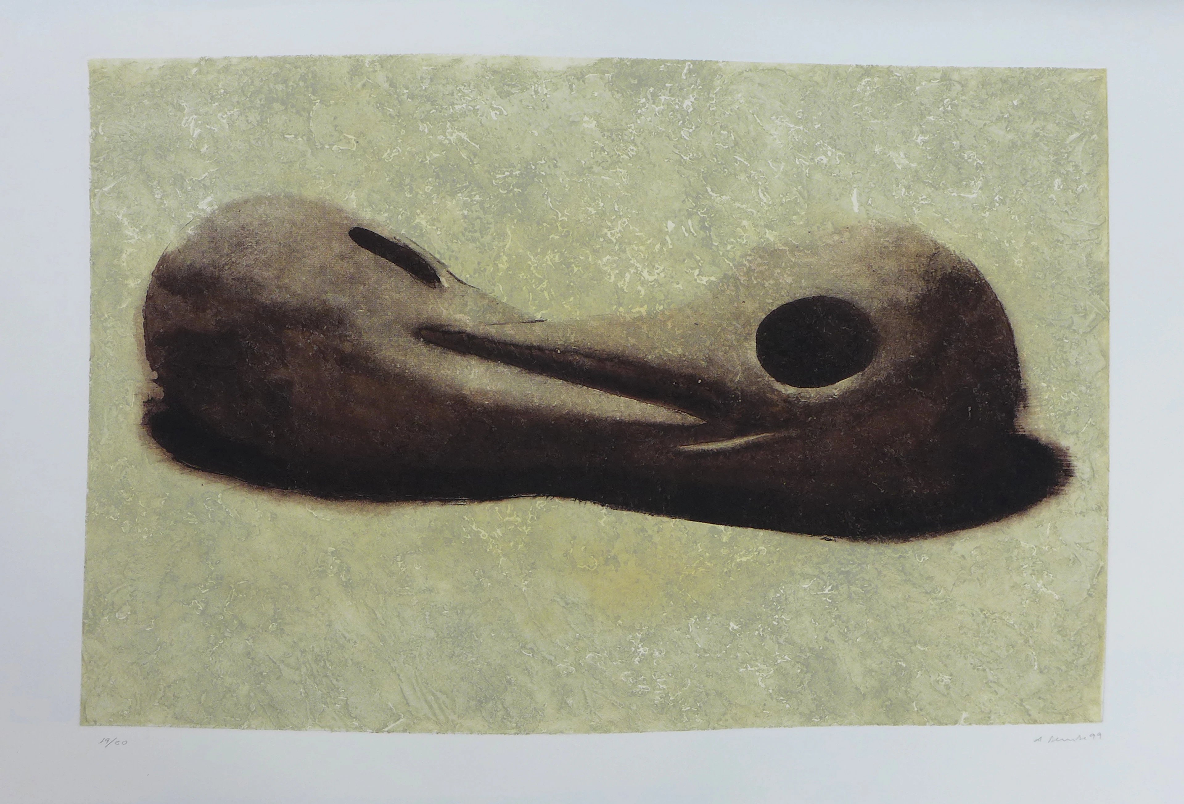 Daniel SENISE - Sans titre, 1999 - Gravure signée et numérotée