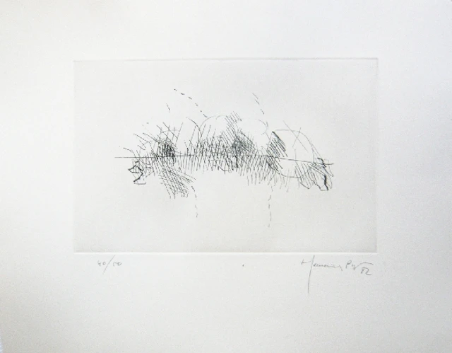 Joan PIJUAN HERNANDEZ - PJ3, 1982, Gravure originale signée et numérotée