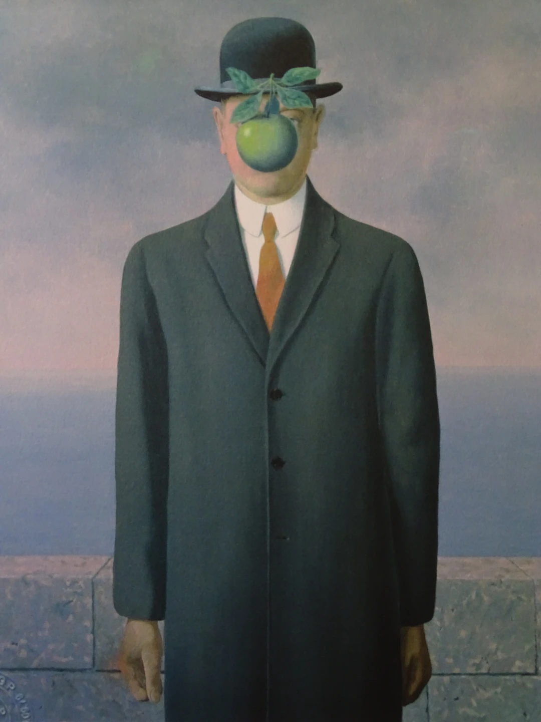 René MAGRITTE (d'après) - Le Fils de l'Homme -Lithographie (Moyen format)