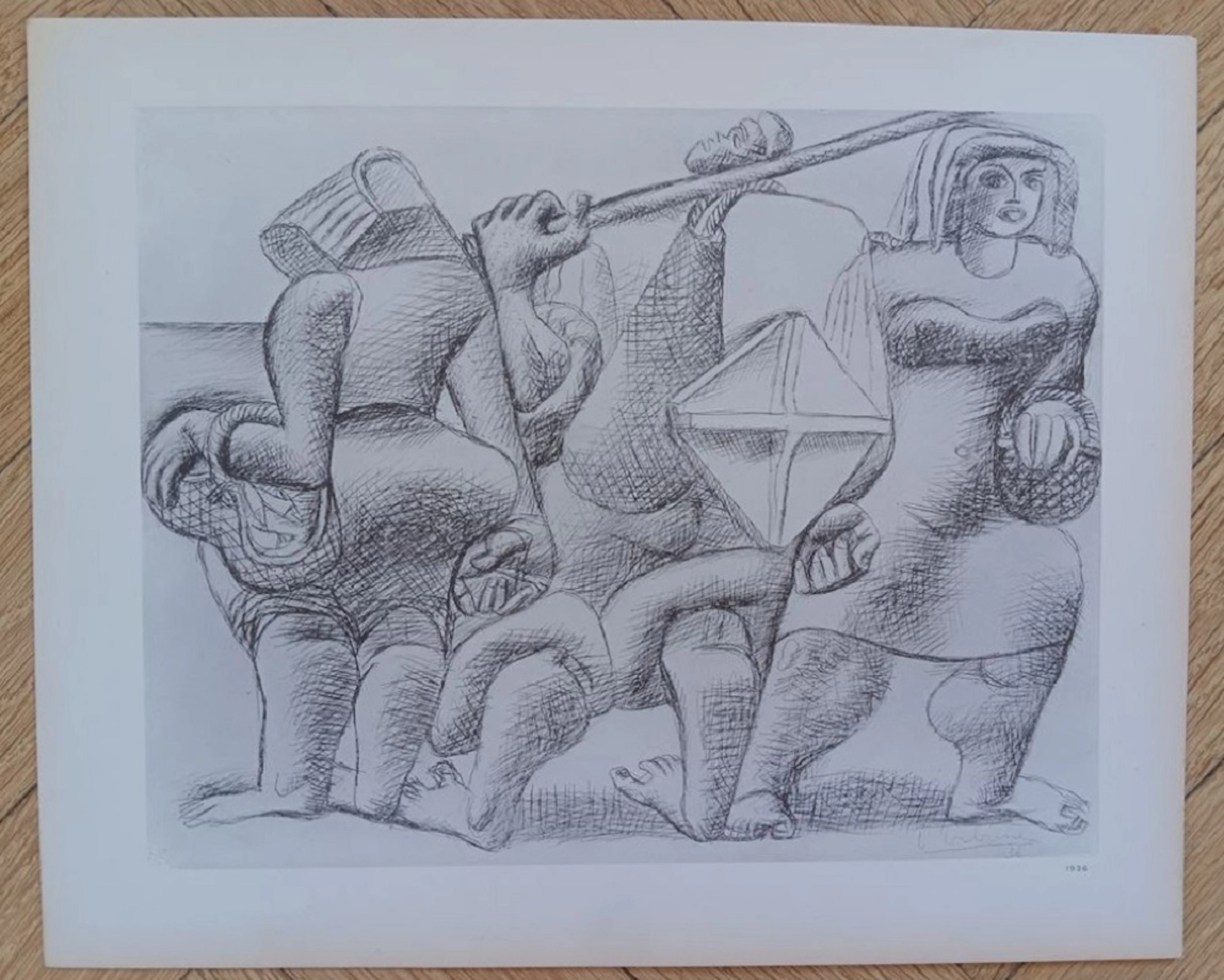 Le Corbusier - Héliogravure originale - 1938