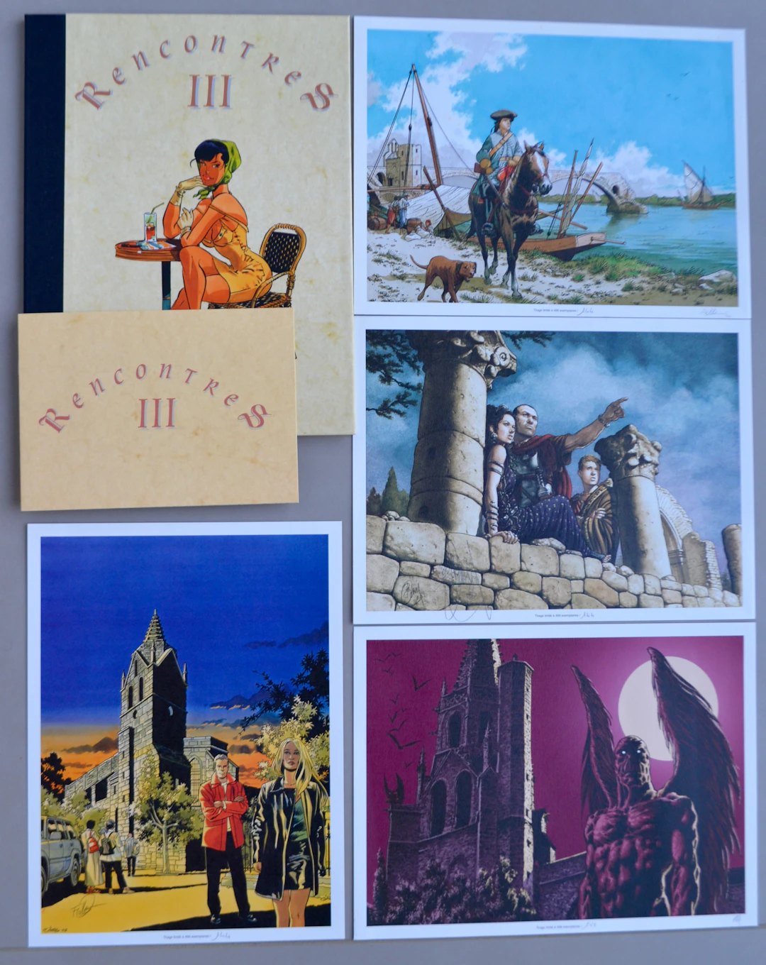 Collectif 10 Auteurs - Rencontres N° III , 2003 - Portfolio
