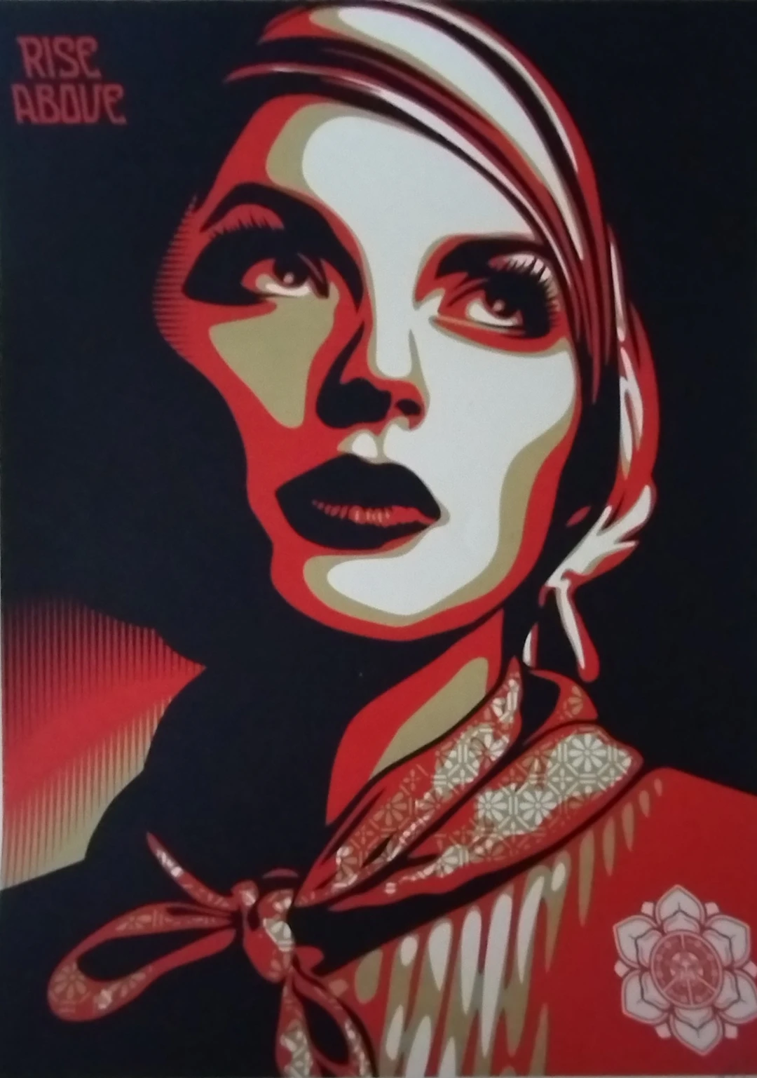 Shepard Fairey Obey - Rise Above Rebel - Serigraphie