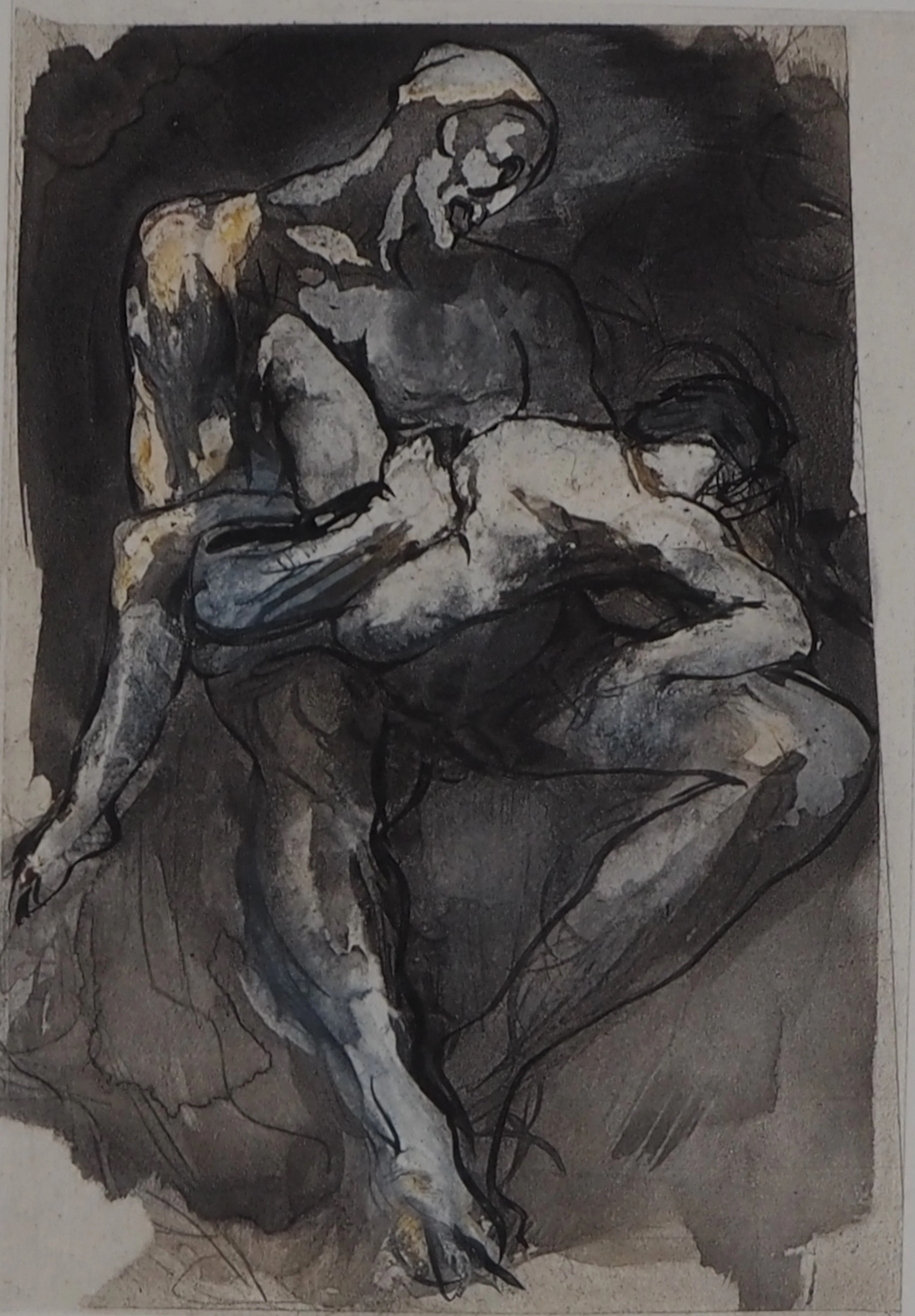 Auguste RODIN : Le fils endormi, Gravure