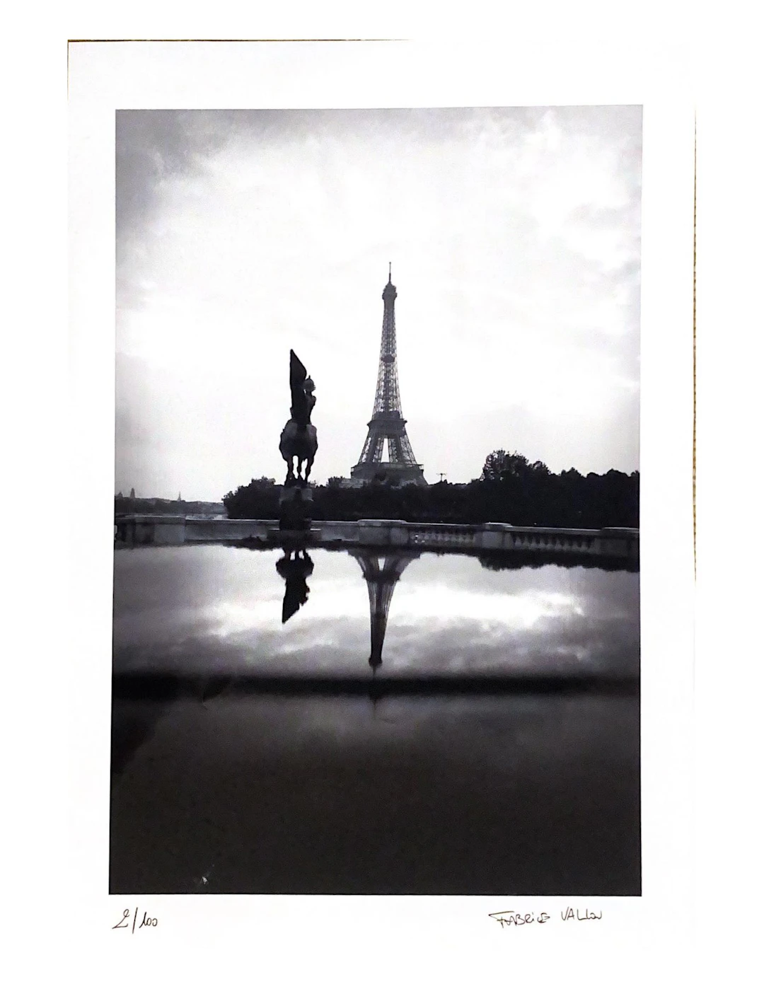 Fabrice Vallon - La Tour Eiffel - Photographie