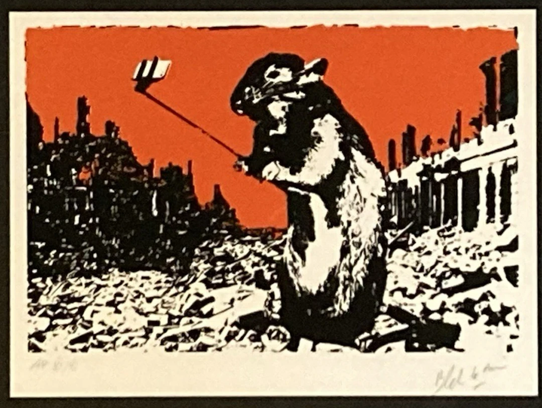 Blek le Rat - After The Apocalypse - 2017 - Signée et numerotée