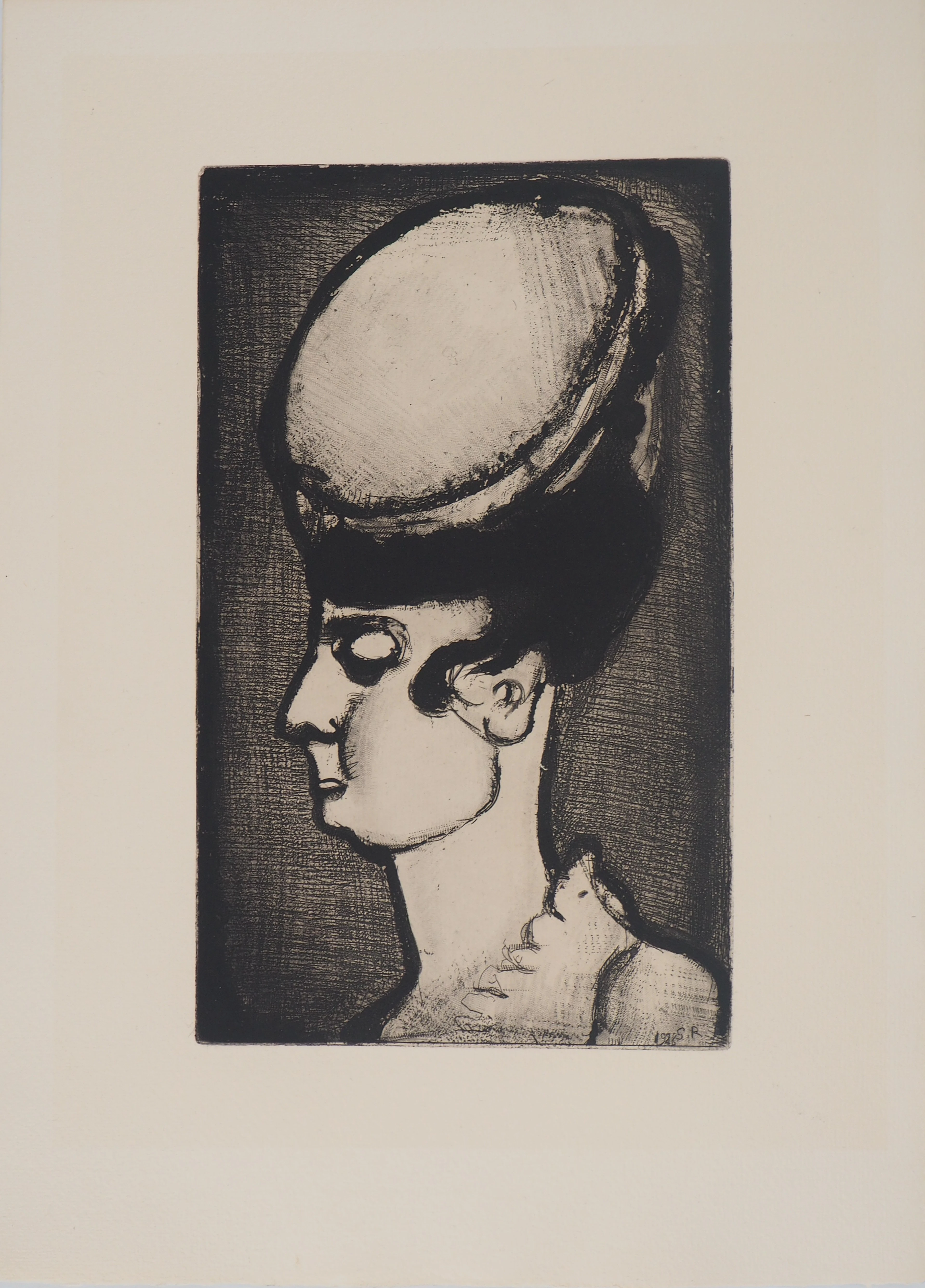 Georges ROUAULT - Femme élégante, 1928 - Gravure originale signée