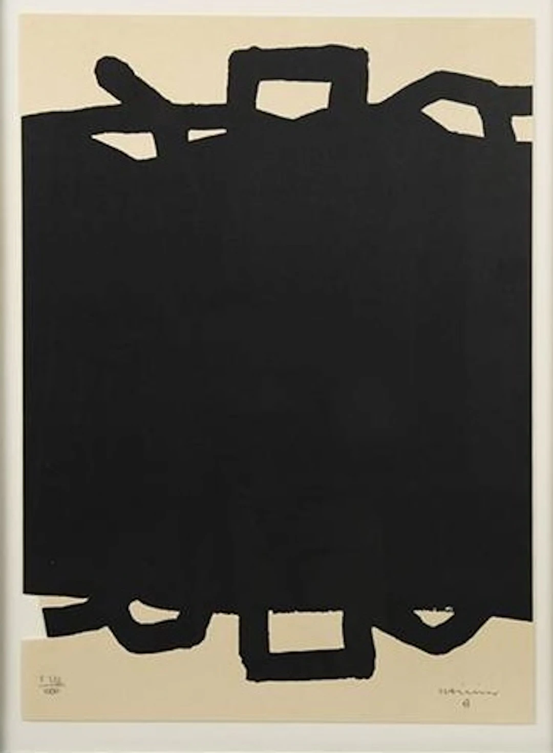 Eduardo Chillida (d’après) - Sans titre, vers 1998 - Lithographie