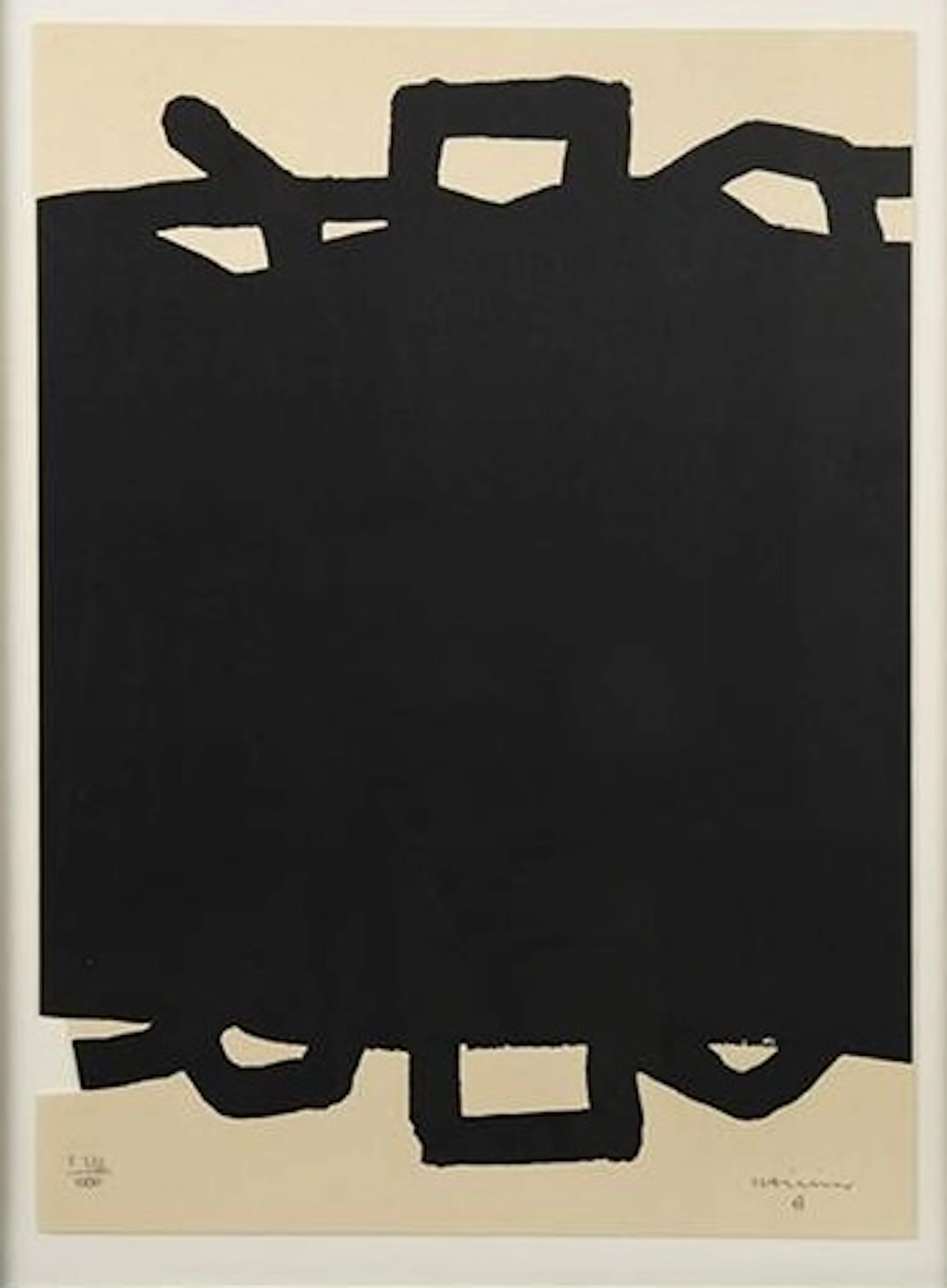 Eduardo Chillida (d’après) - Sans titre, vers 1998 - Lithographie