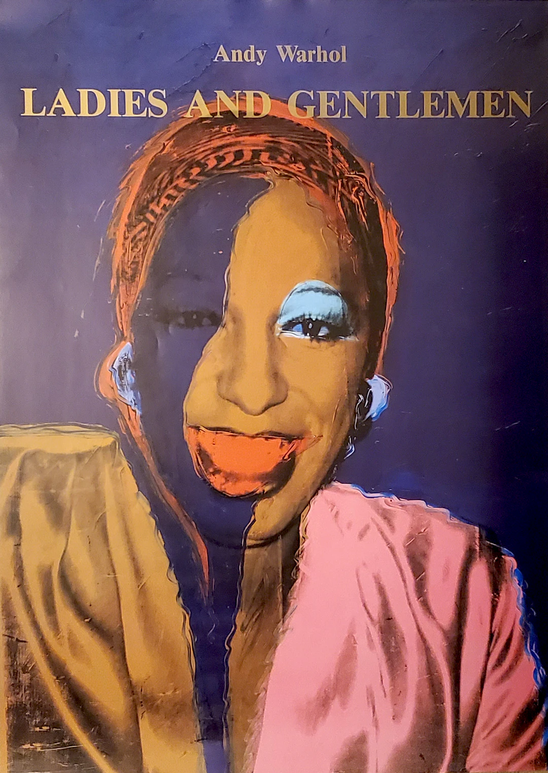 Andy Warhol, Ladies and Gentlemen, affiche originale, 1989