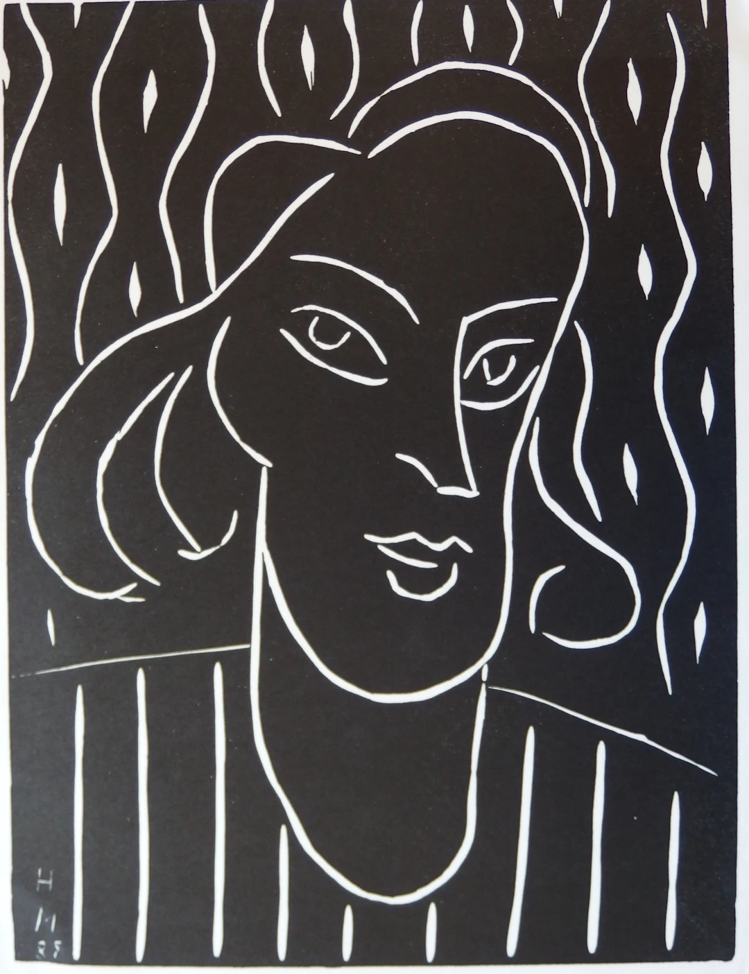 Henri MATISSE : Teeny - Linogravure signée