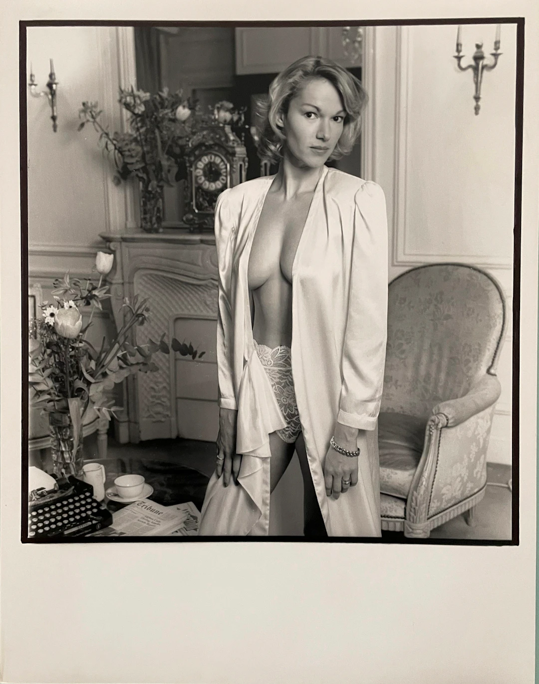 Pascal Baril - Brigitte Lahaie 1988 (2) - Tirage argentique - Signé