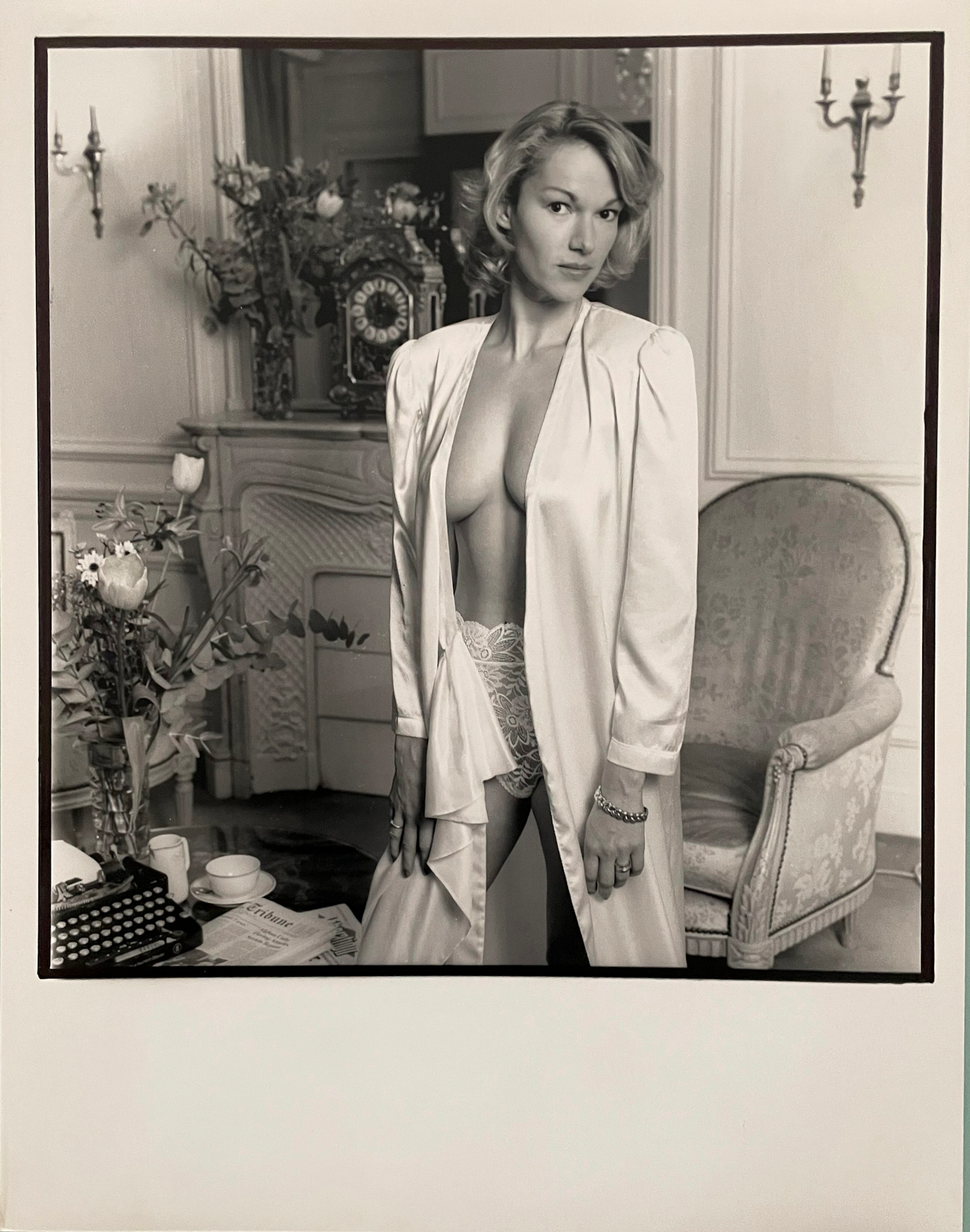 Pascal Baril - Brigitte Lahaie 1988 (2) - Tirage argentique - Signé
