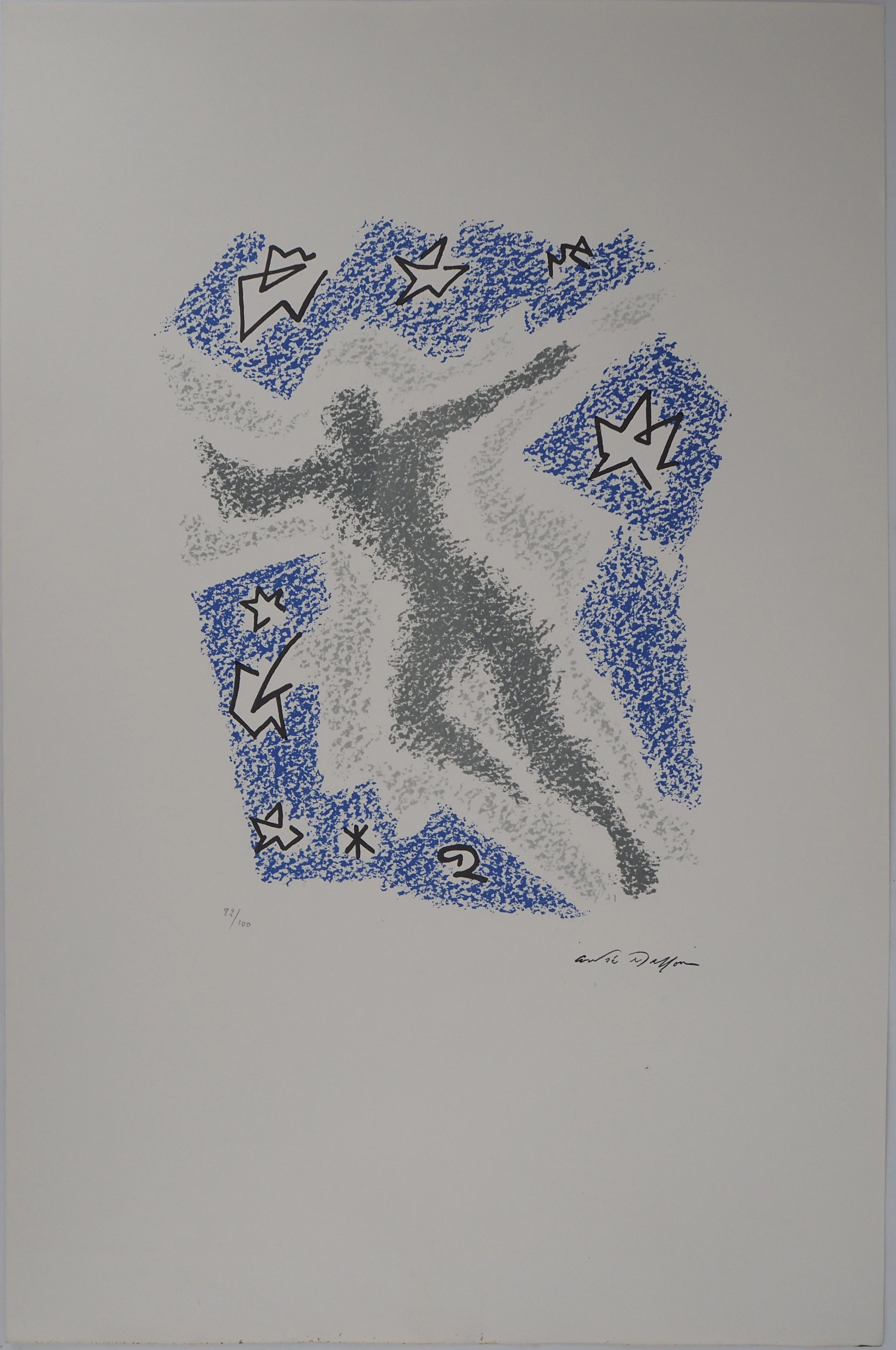 André Masson : La danse sous les étoiles, Lithographie originale signée