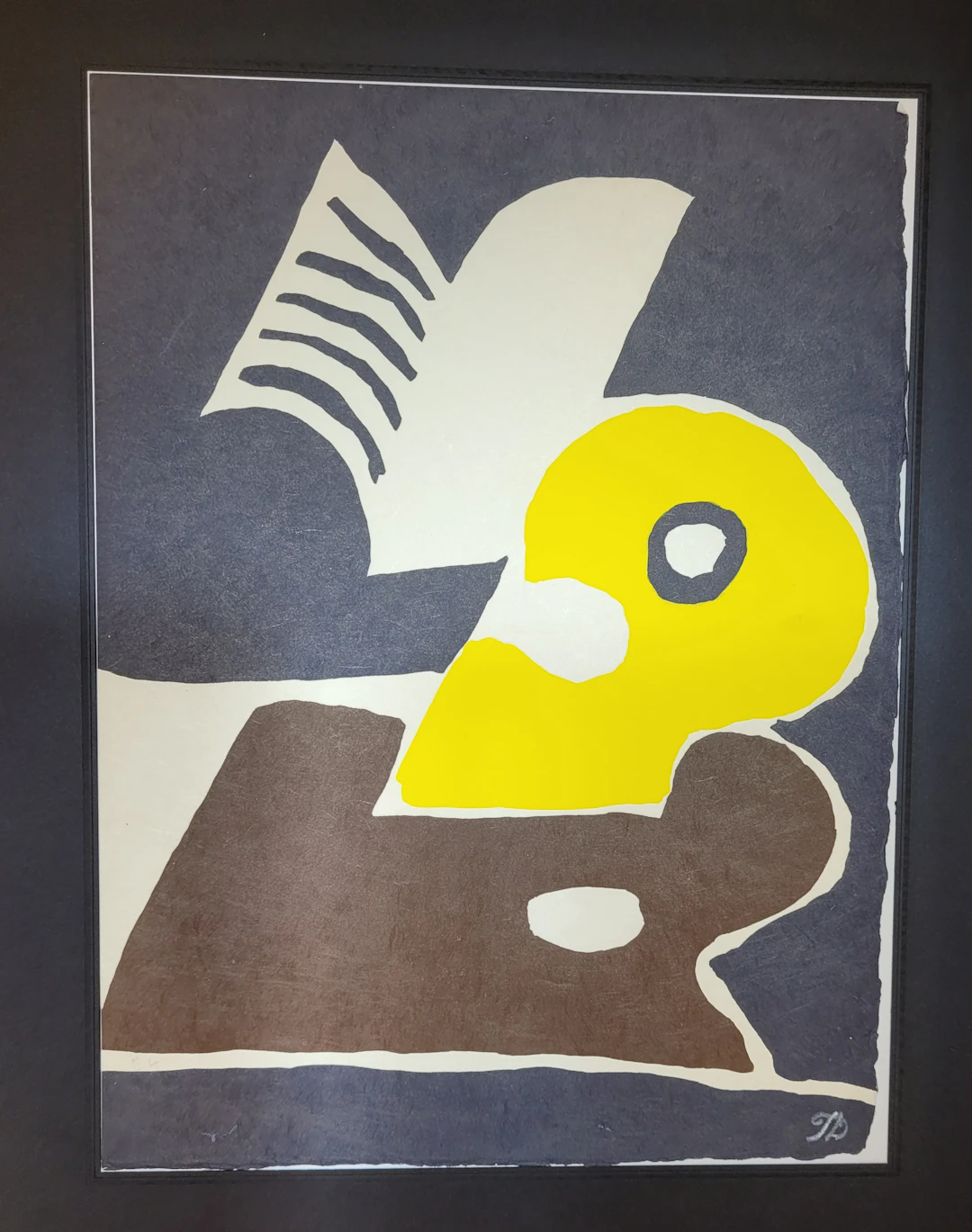 Fernand DUBUIS - Le cantique du Soleil V,1970 - Lithographie originale
