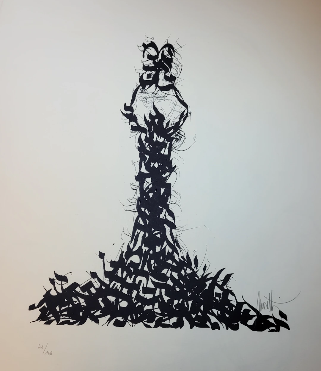 Raymond MORETTI - Sans titre, 1978 - Lithographie originale signée au crayon