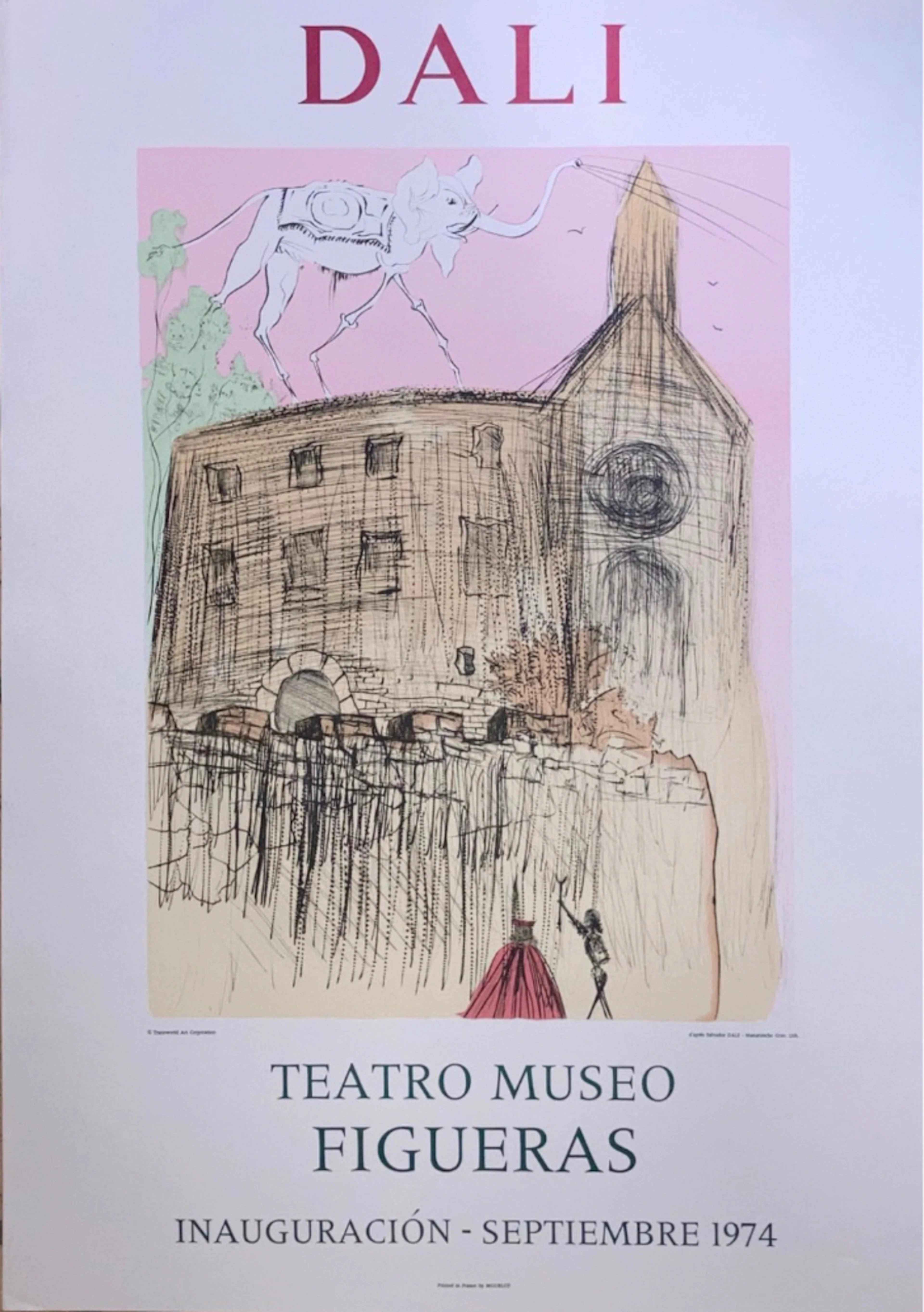 Salvador DALI - Le château de Gala, Douze Tribus d’Israël, Teatro