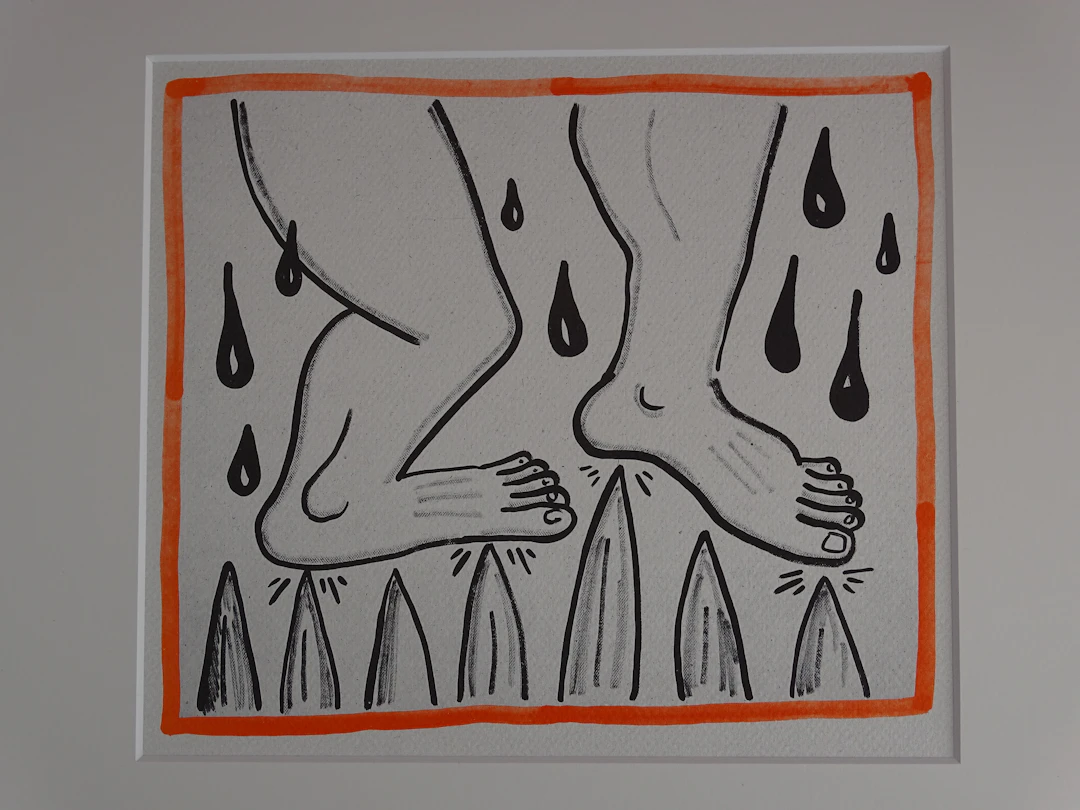 Keith Haring - Planet earth, 1990 - Lithographie