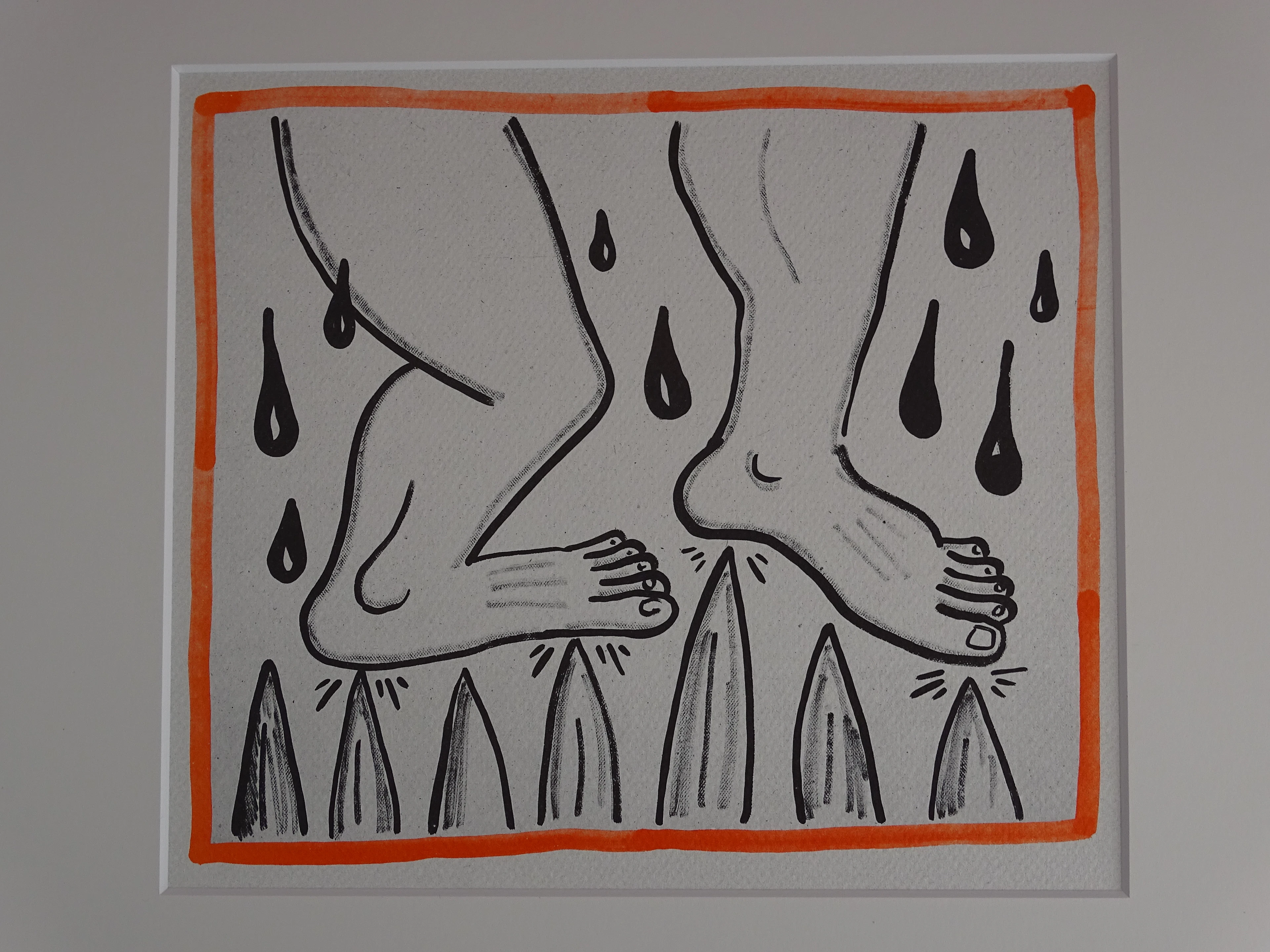 Keith Haring - Planet earth, 1990 - Lithographie