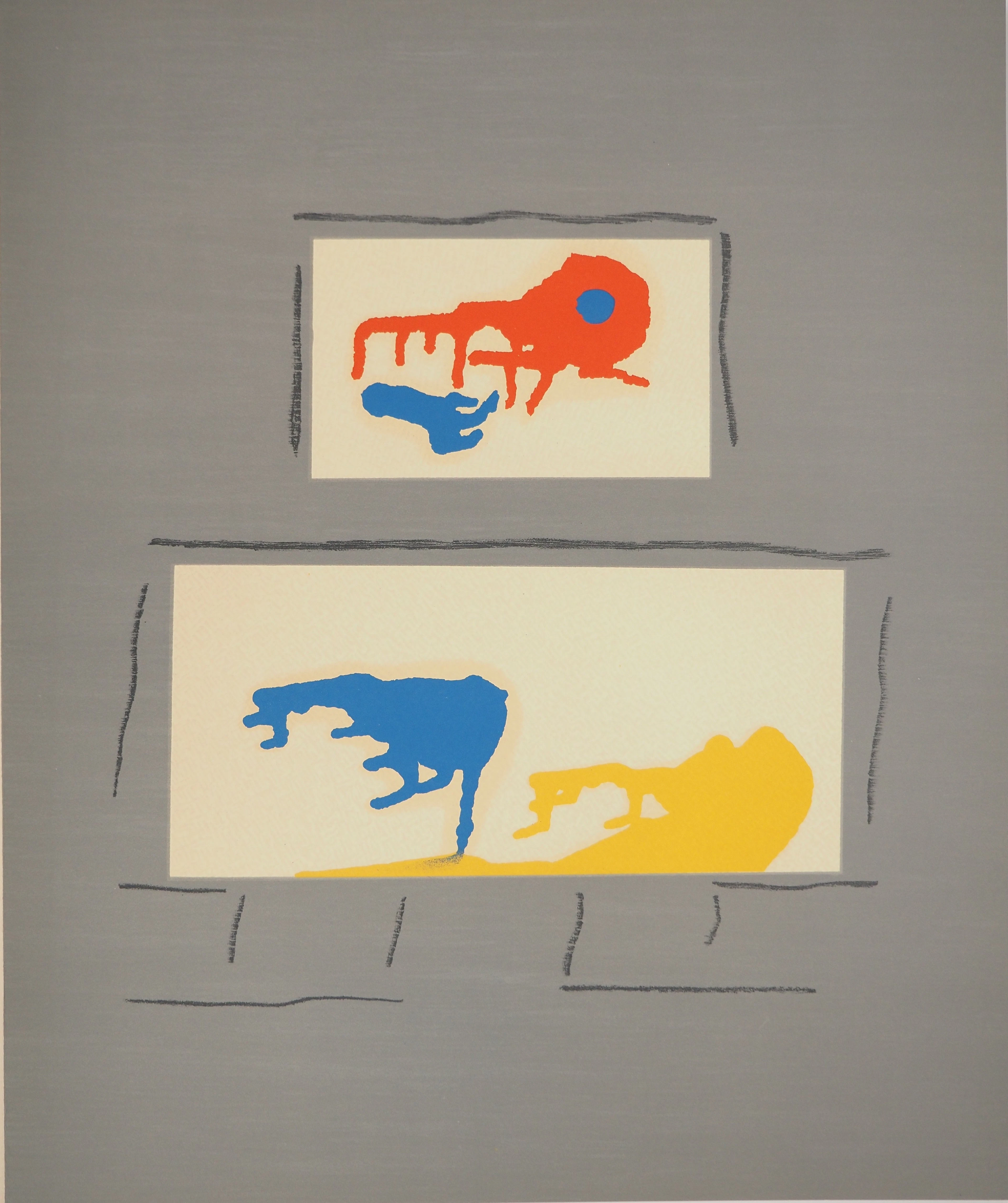 Max ERNST : Dent prompte, Lithographie originale
