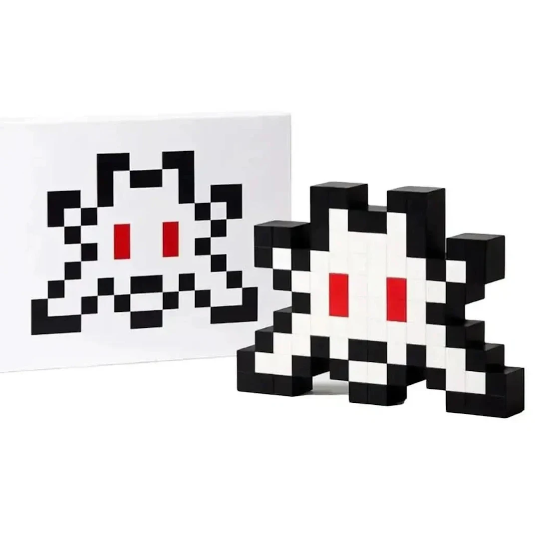 SPACE INVADER : Little big space - Sculpture originale