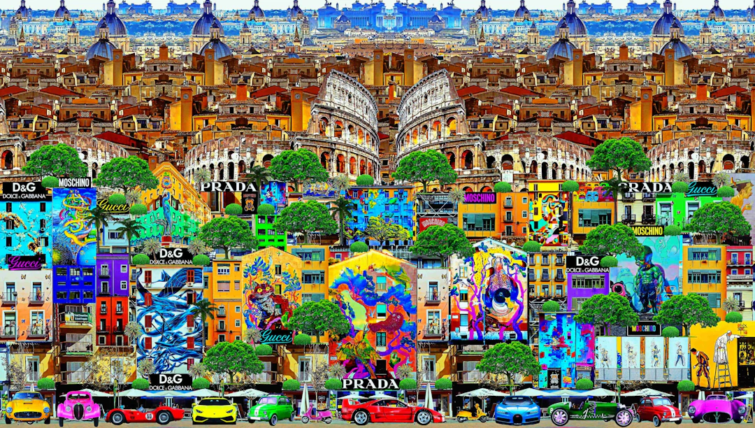 Gaudi .C- rome-street-art-avenue- -(2024)