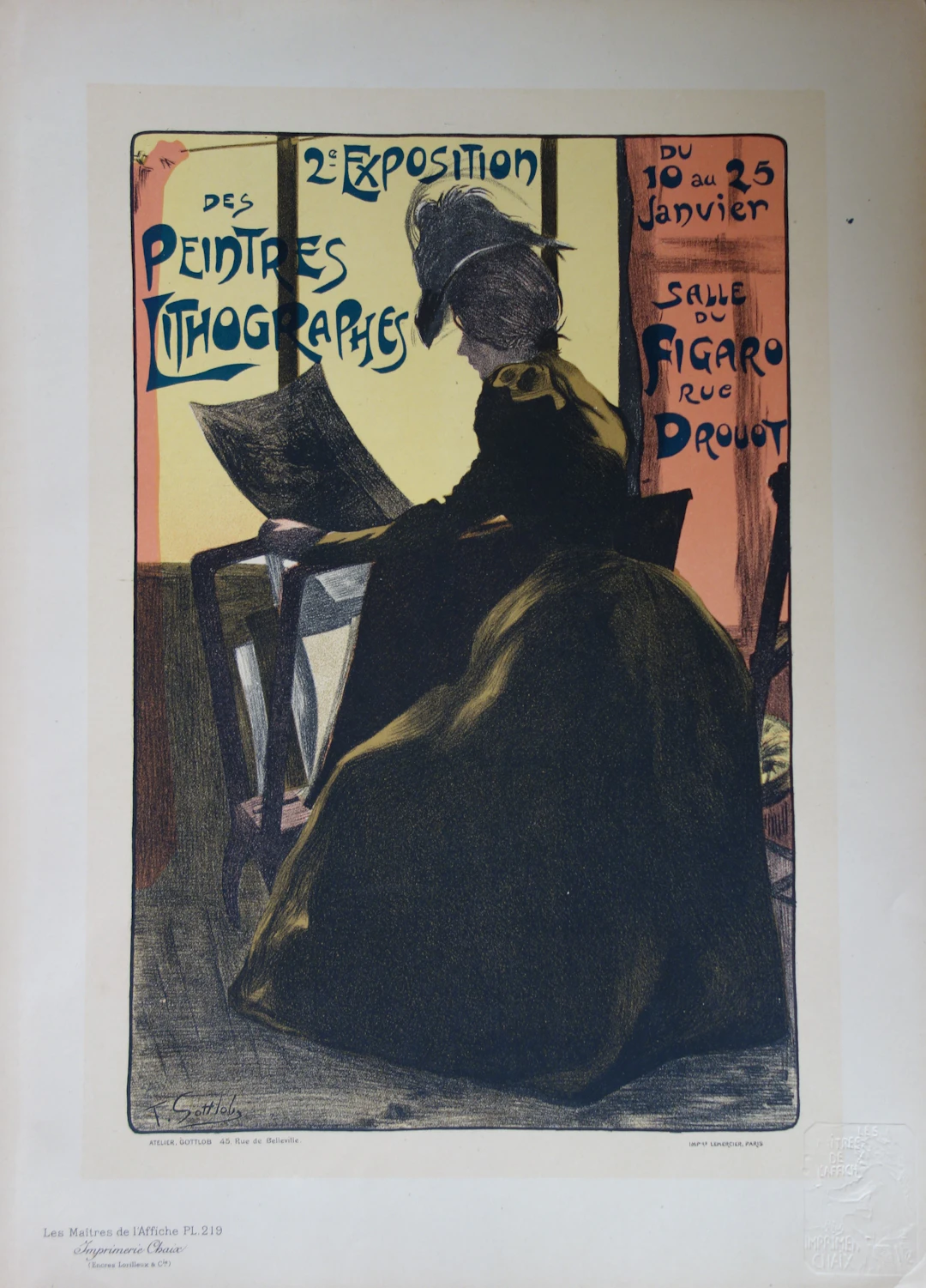 LES MAITRES DE L’AFFICHE - 2ème exposition des peintres lithographes