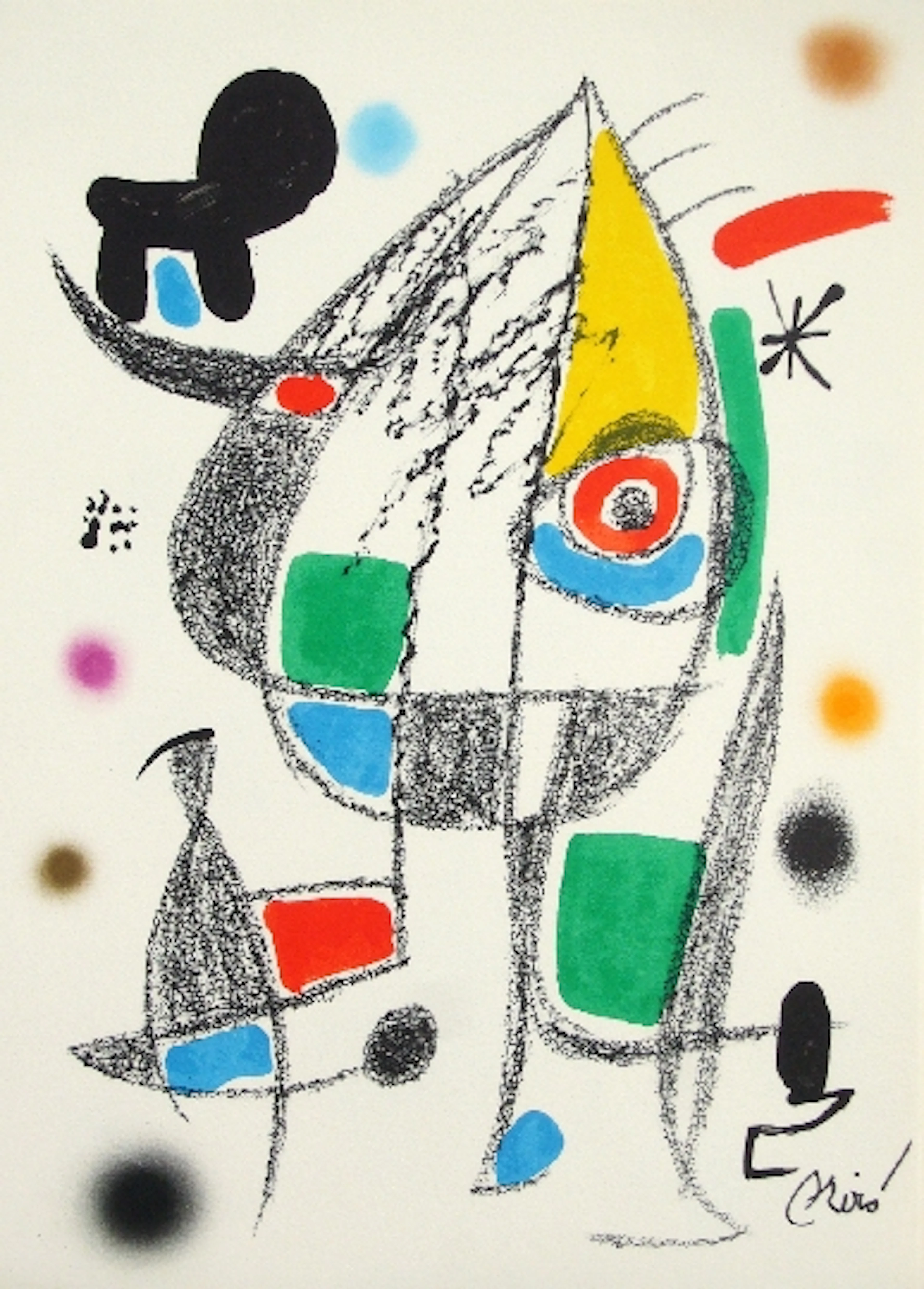 Joan MIRO - Maravillas con variaciones acrosticas 20 - Lithographie originale