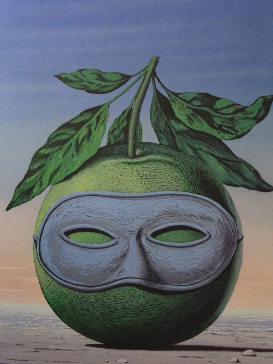 René MAGRITTE (d’après) - Souvenir de voyage -Lithographie