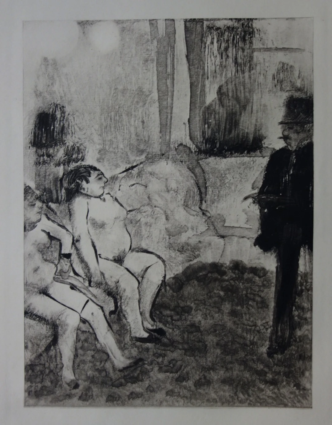 Edgar DEGAS : Un choix délicat - Gravure originale, 1935